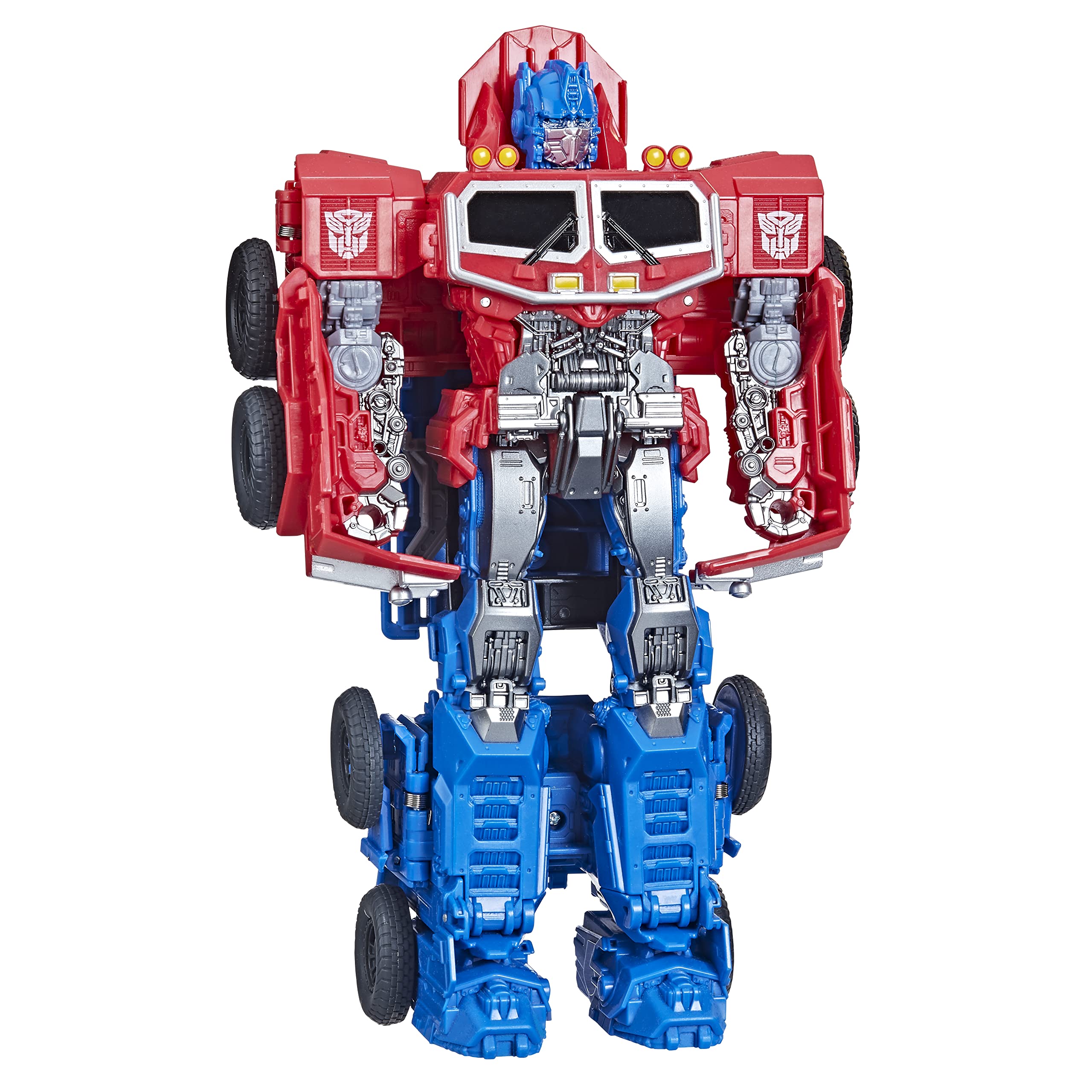 Transformers Rise of the Beasts Smash Changers Optimus Prime Action Figure - 3-Step Smash Conversion, 22.5 cm, Ages 6+
