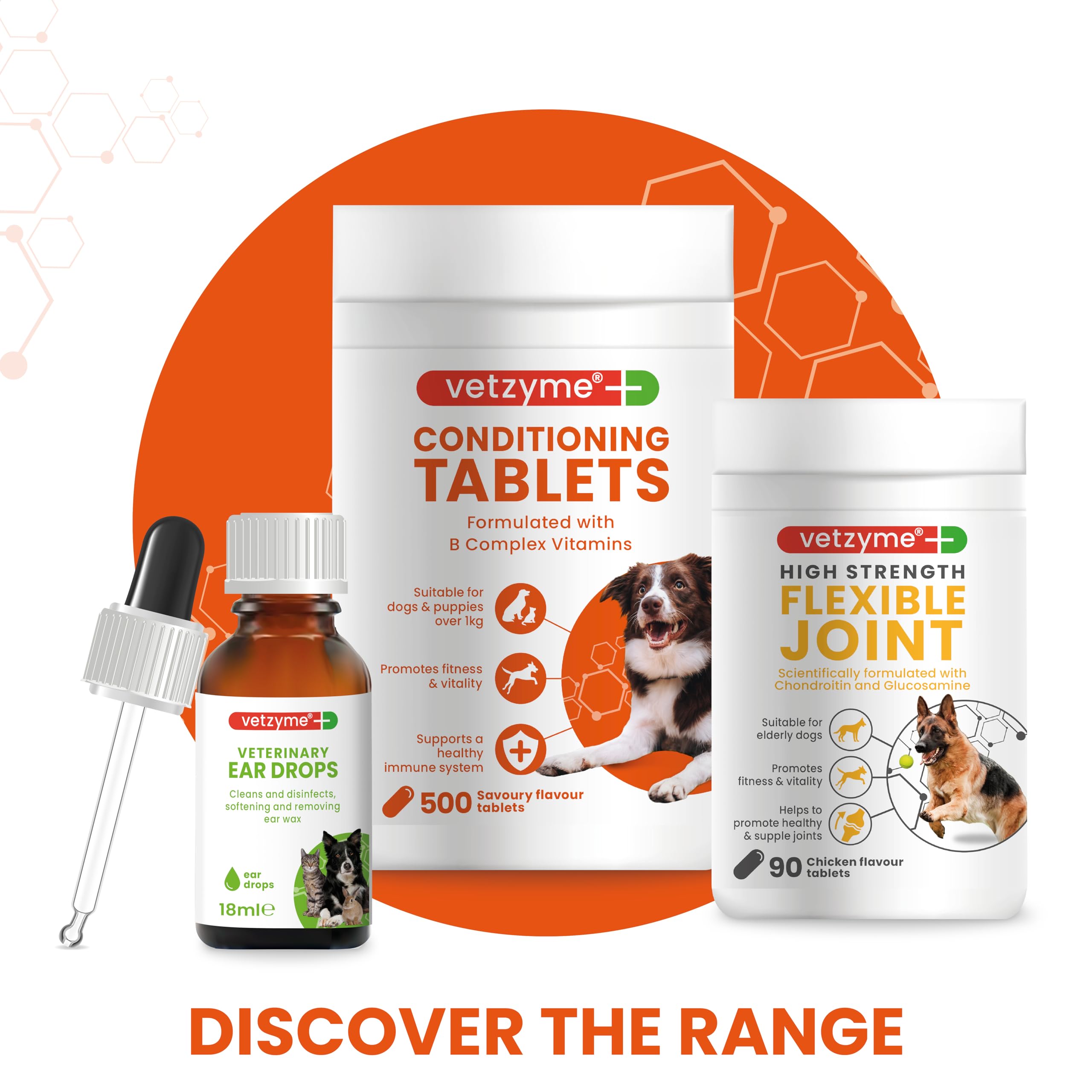 Vetzyme Conditioning Tablets for Cats and Kittens - Multivitamin Supplement | 300 Tablets 5