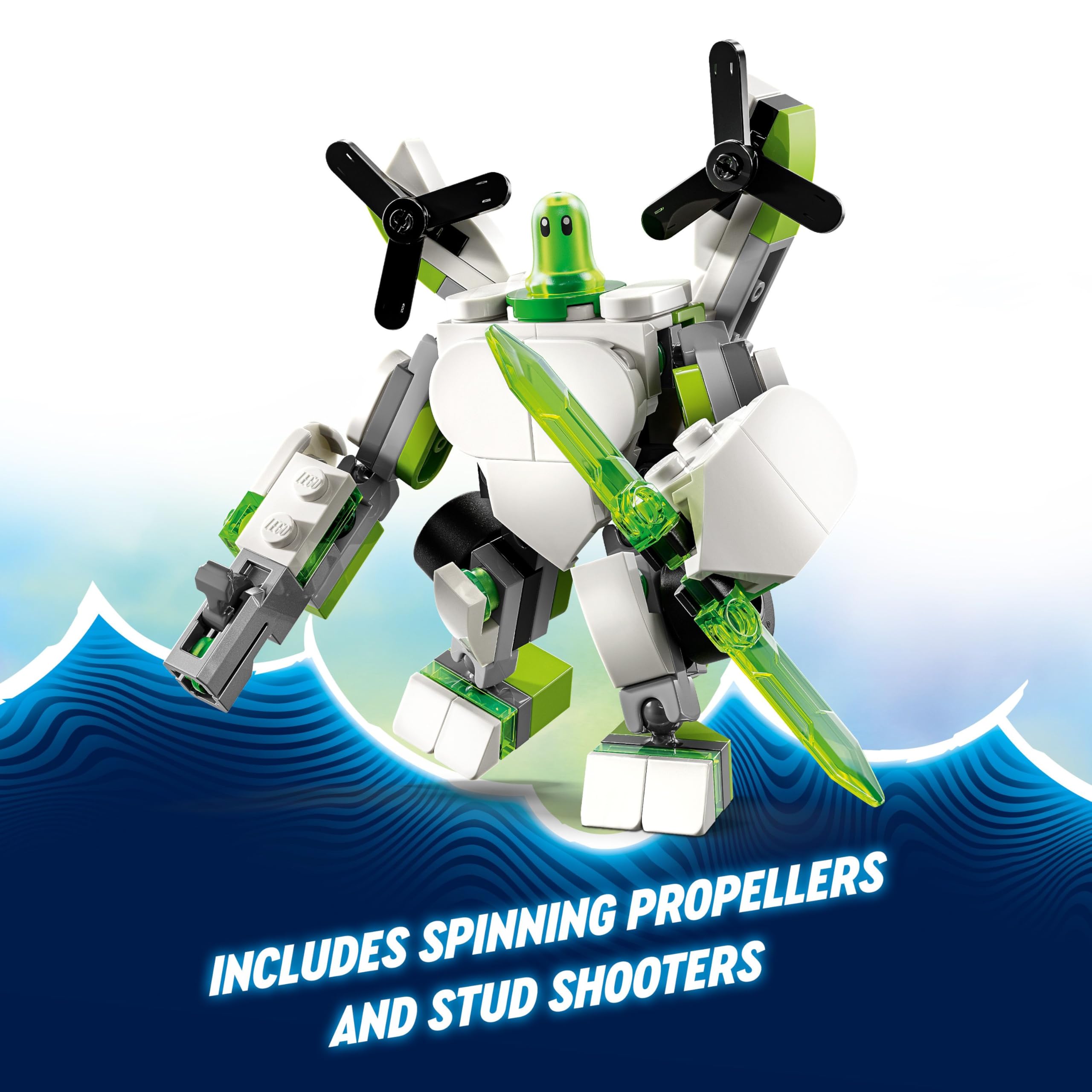 LEGO DREAMZzz Z-Blob’s Robot and Vehicle Adventures Set - 20 Build Options for Ages 7+ 10