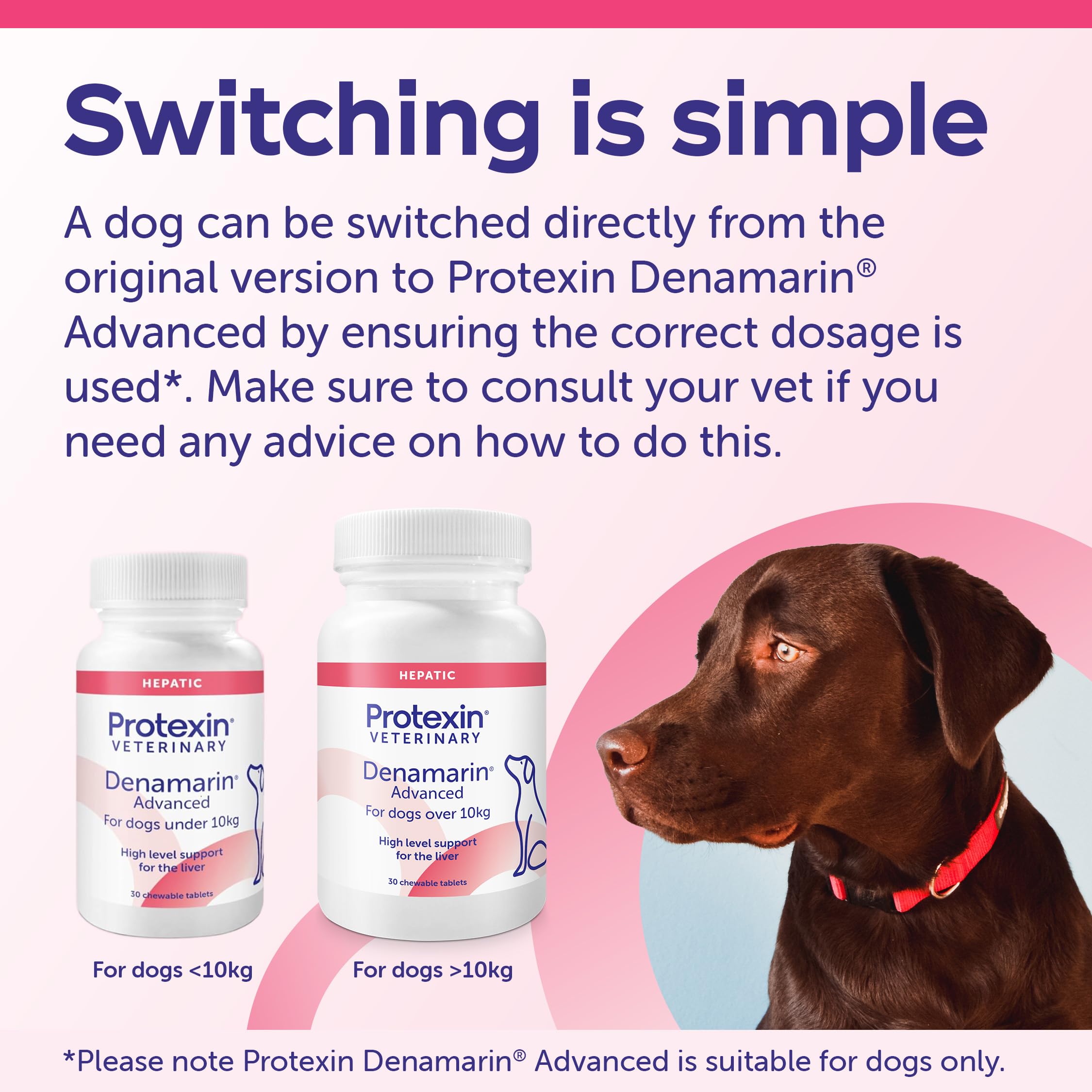 Protexin Denamarin Advanced for Dogs under 10kg - Liver & Antioxidant Support | 30 Tablets 2