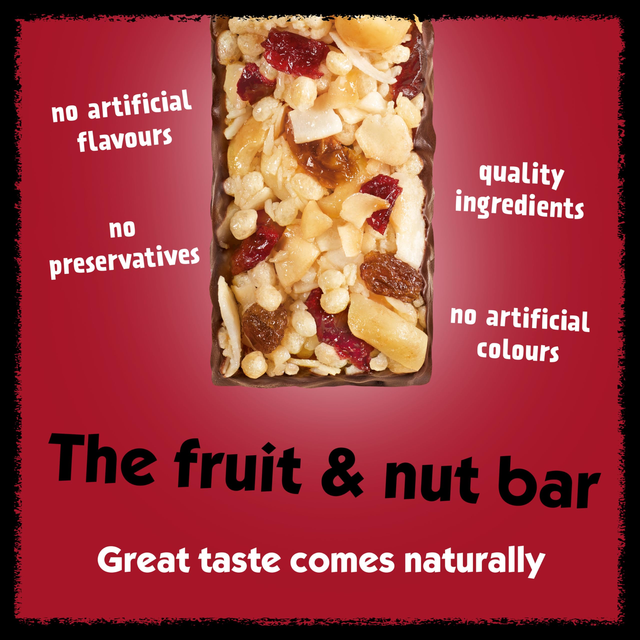 Eat Natural - Dark Chocolate with Cranberries & Macadamias Fruit & Nut Bar (30g) 4