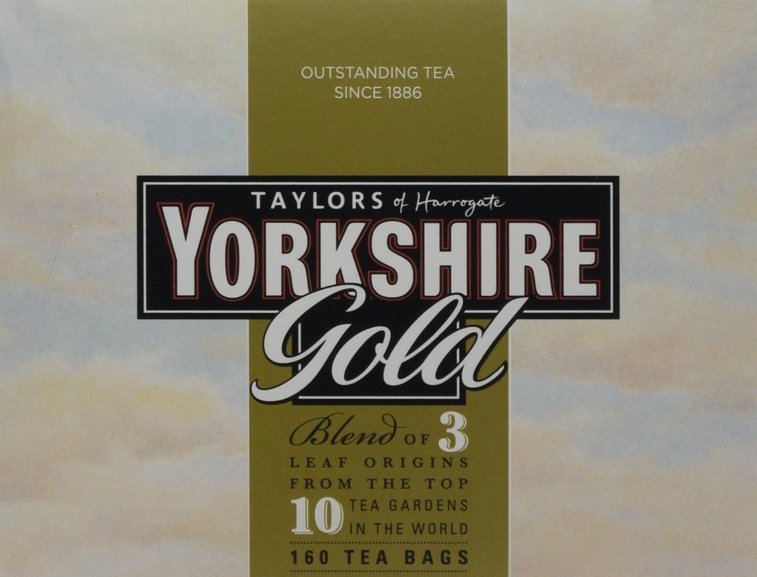 Yorkshire Gold 160 Tea Bags, 500 g (Pack of 6)