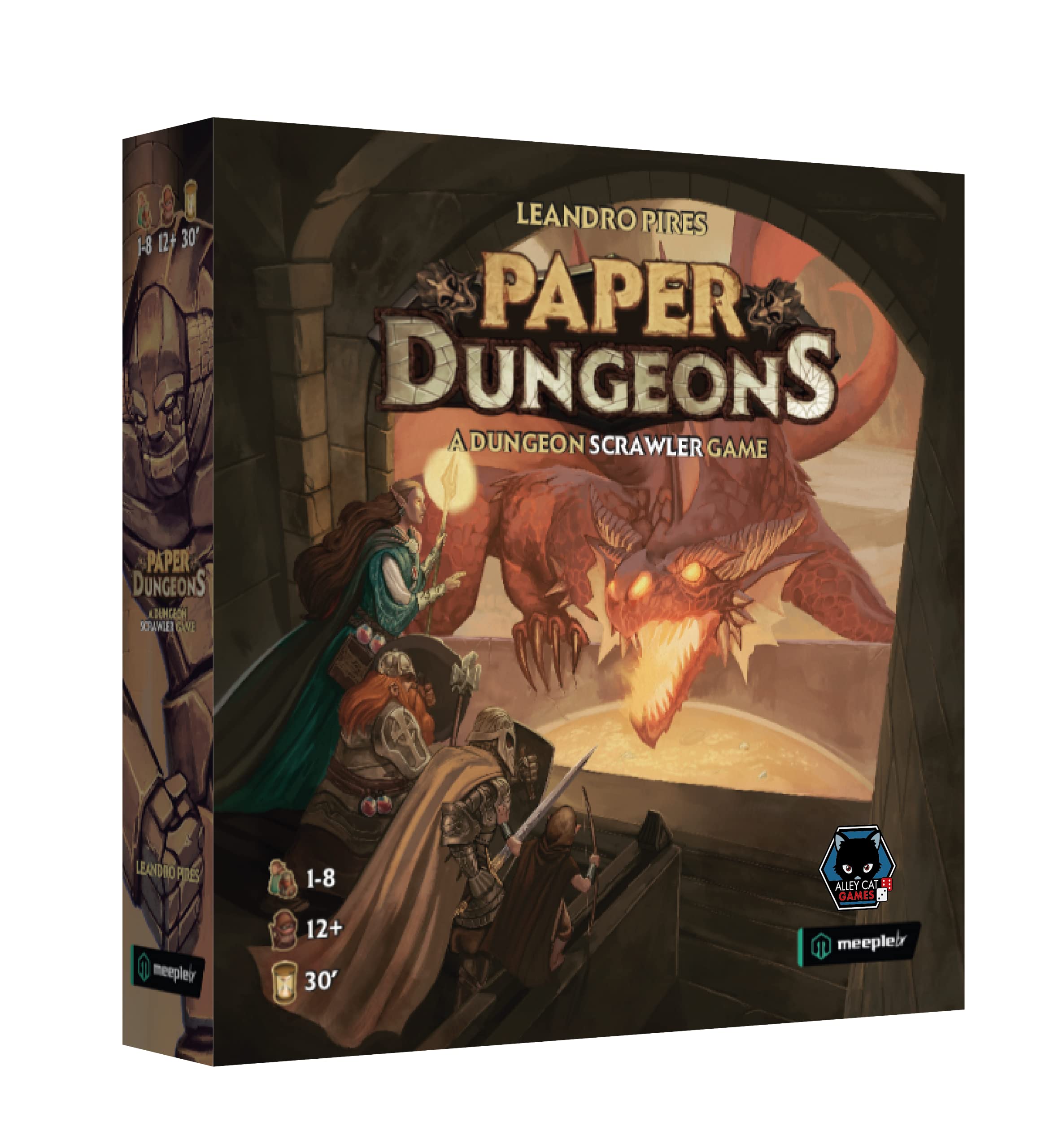 Alley Cat Games Paper Dungeons Board Game 4