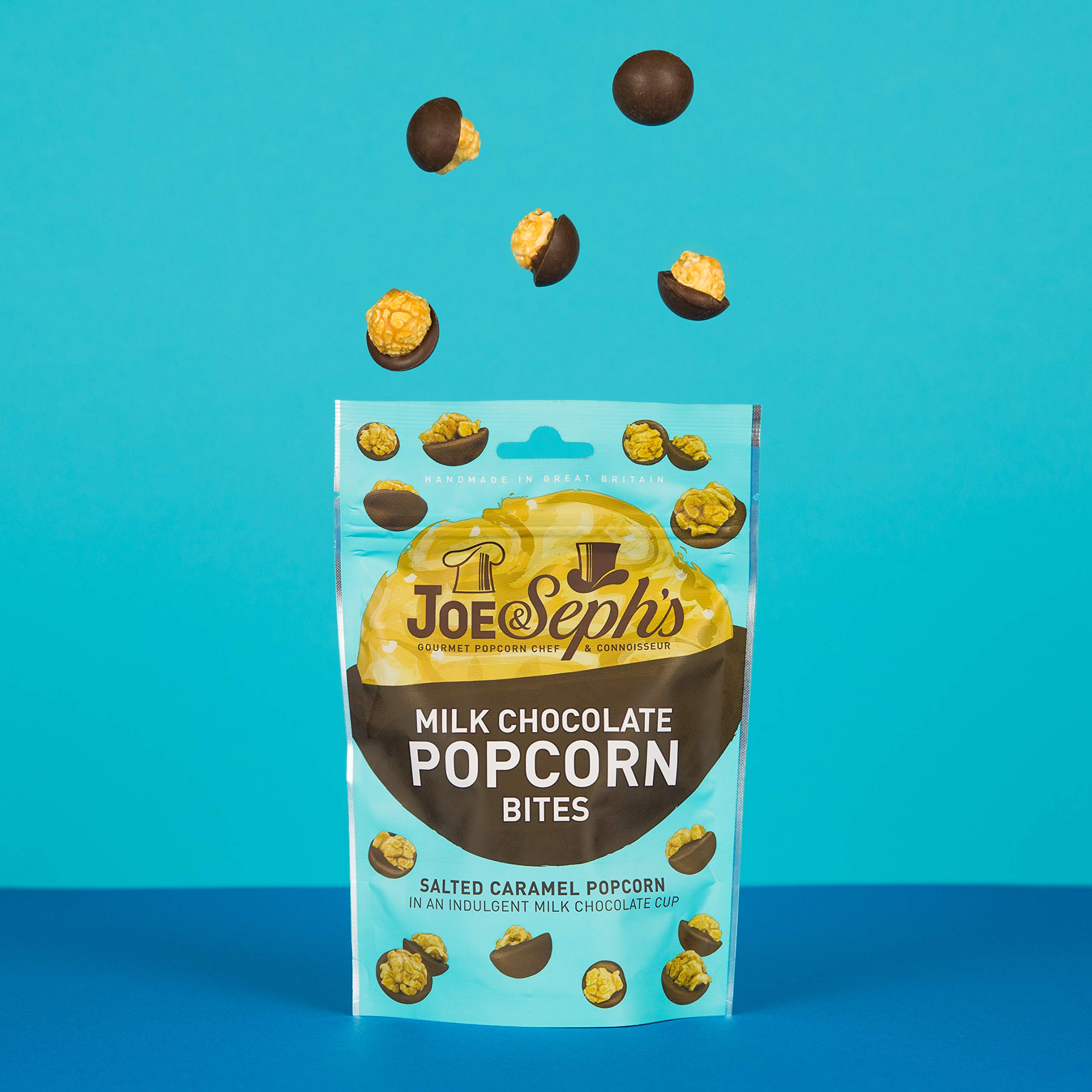 Joe & Seph's Movie Night In Box - Gourmet Popcorn & Chocolate Bites Gift Set (500g)