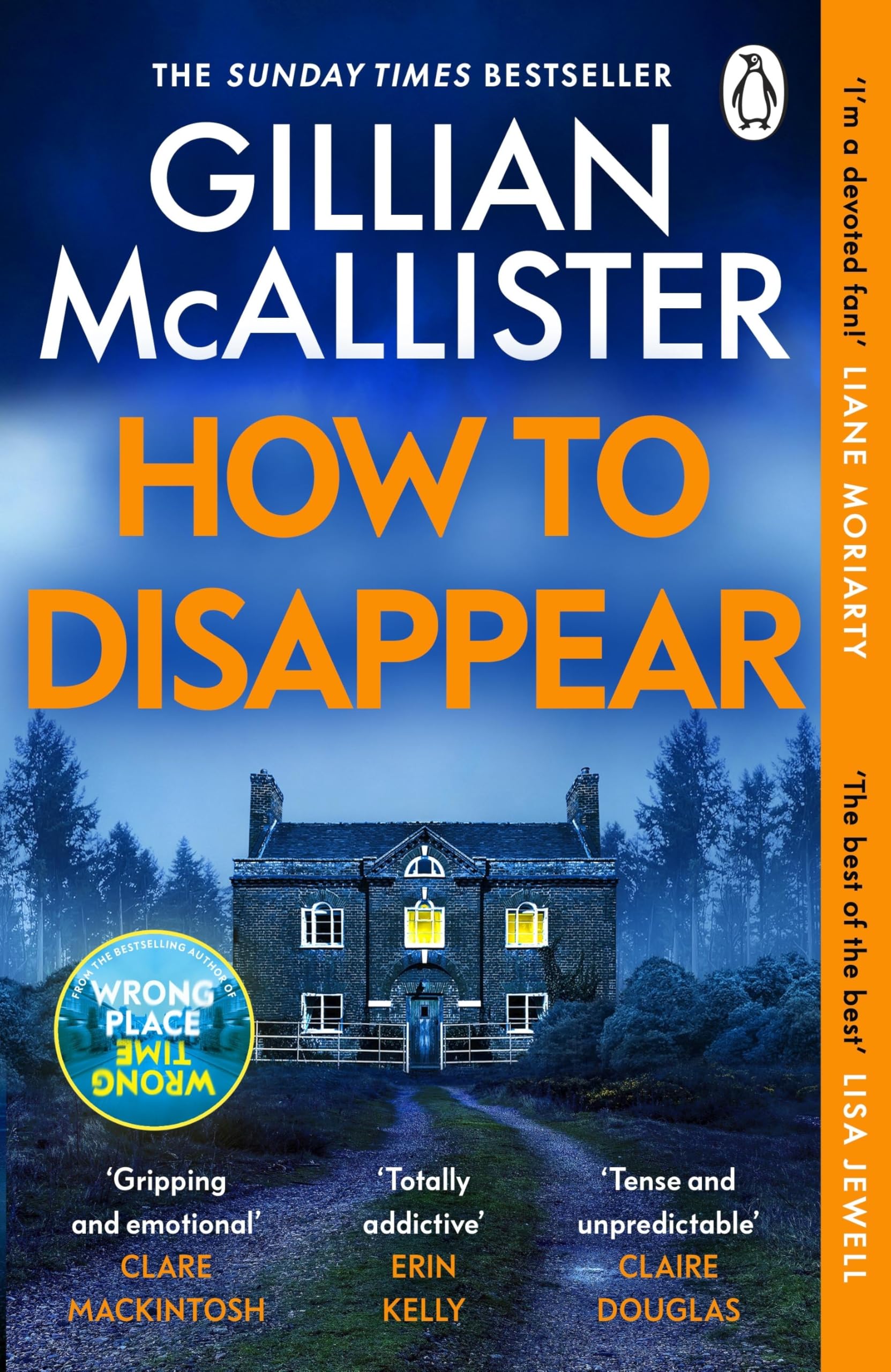 McAllister, Gillian - How to Disappear | Psychological Thriller Paperback