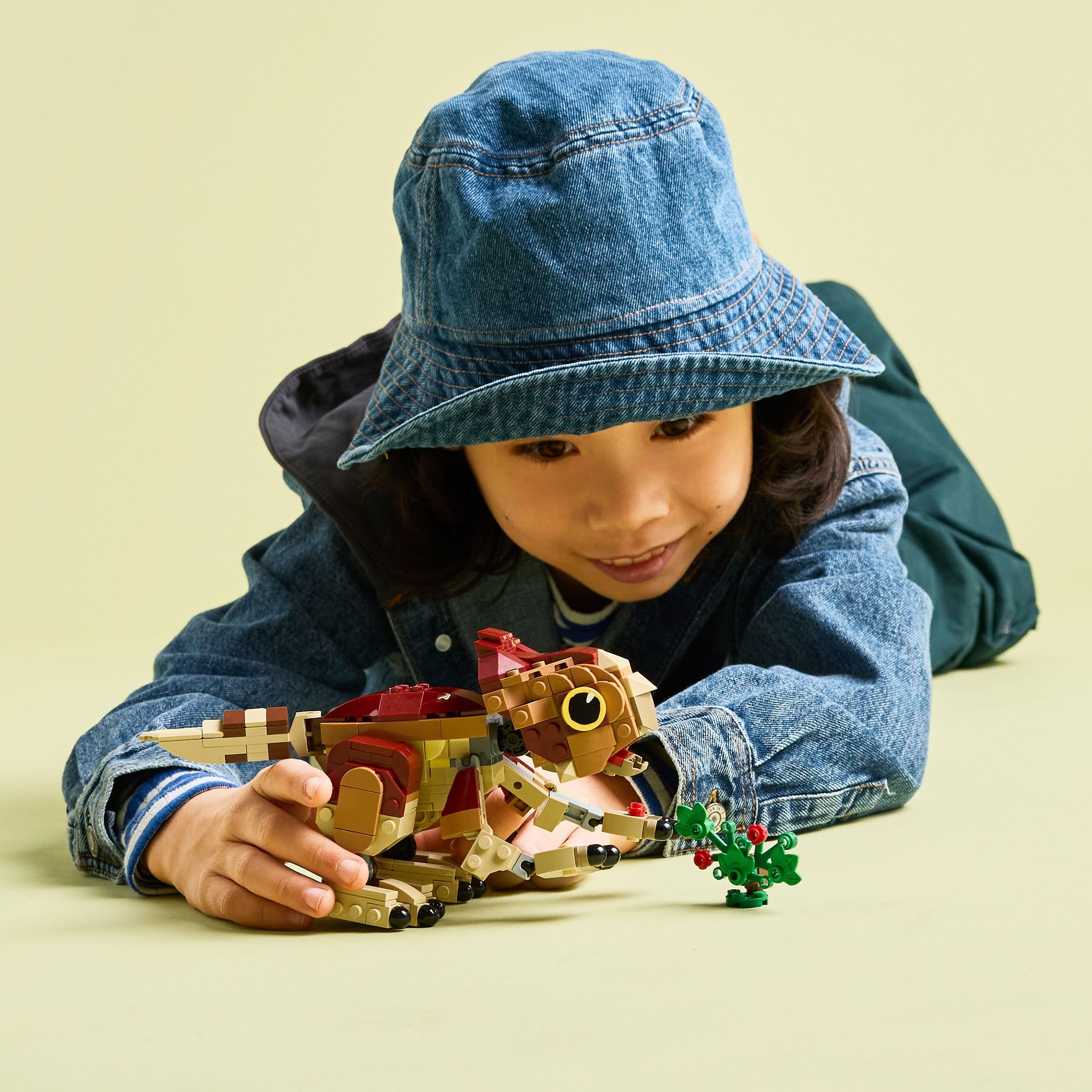 LEGO Jurassic World Baby Dinosaur Dolores: Aquilops - Building Playset for 7+ 6