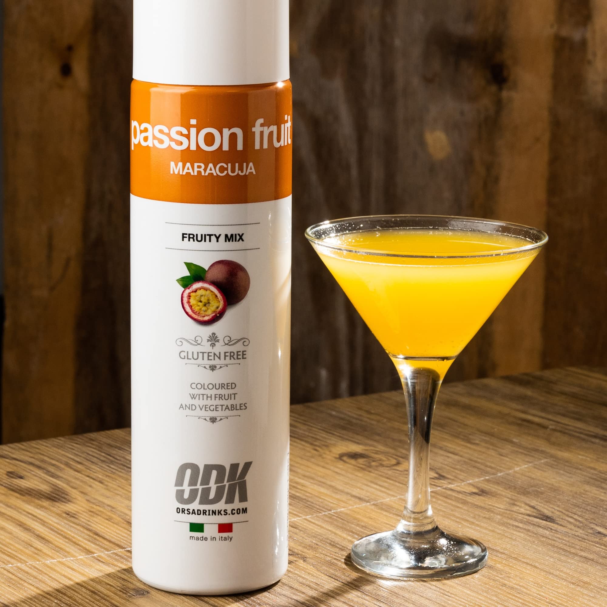 ODK Passion Fruit Puree - Gluten-Free Cocktail Mix | 750 ml
