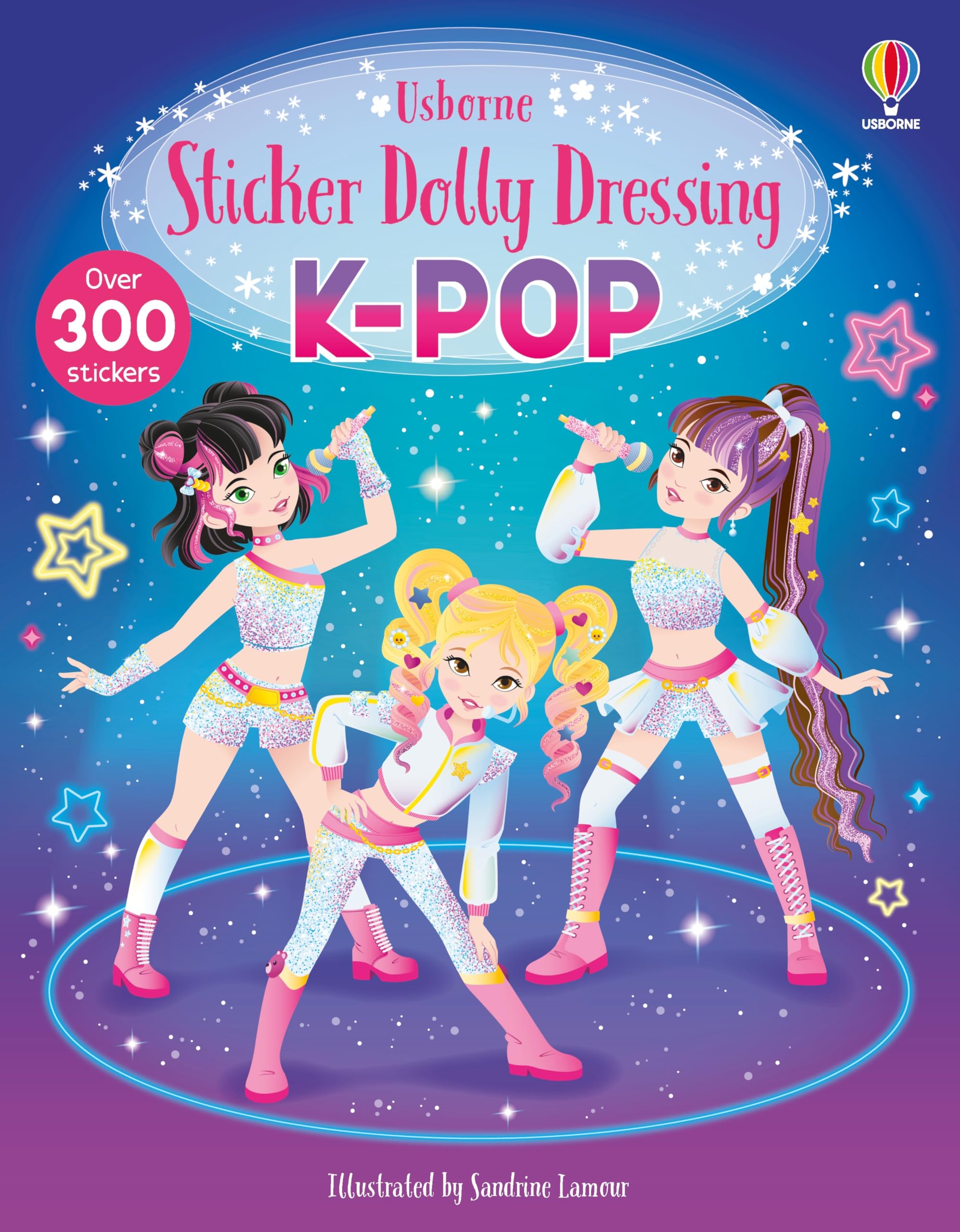 Usborne Sticker Dolly Dressing K-POP - Paperback | Ages 5-8 1