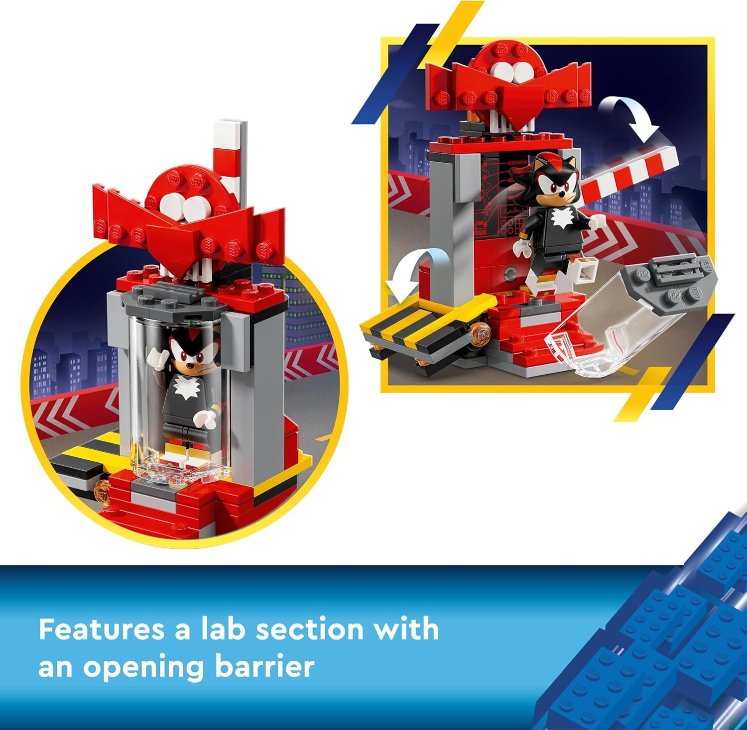 LEGO Sonic the Hedgehog Shadow the Hedgehog Escape Motorbike Playset - Building Set for Kids 8+ 4