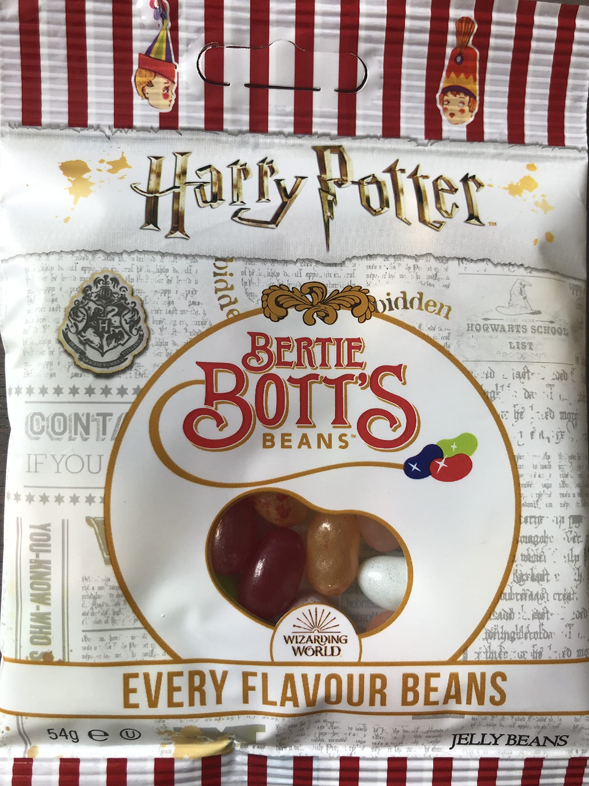 Harry Potter Bertie Bott's Bohnen jeder Geschmacksrichtung von Jelly Belly – 54 g
