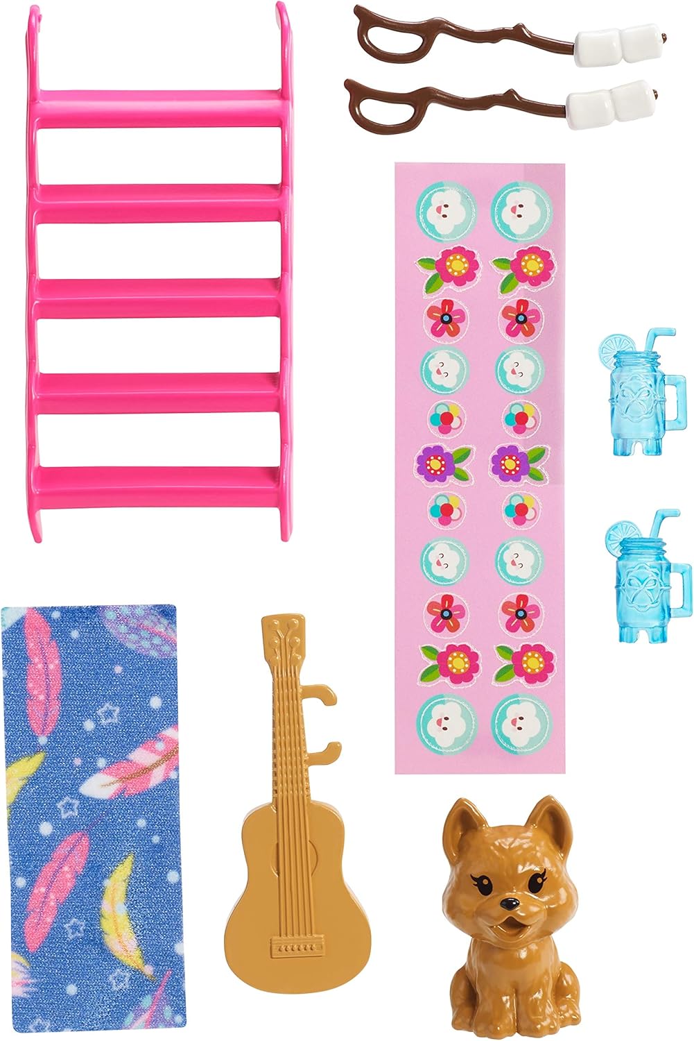 Barbie Club Chelsea Camper Playset - Vehicle, Doll, Puppy & 10 Accessories for Ages 3+ 7