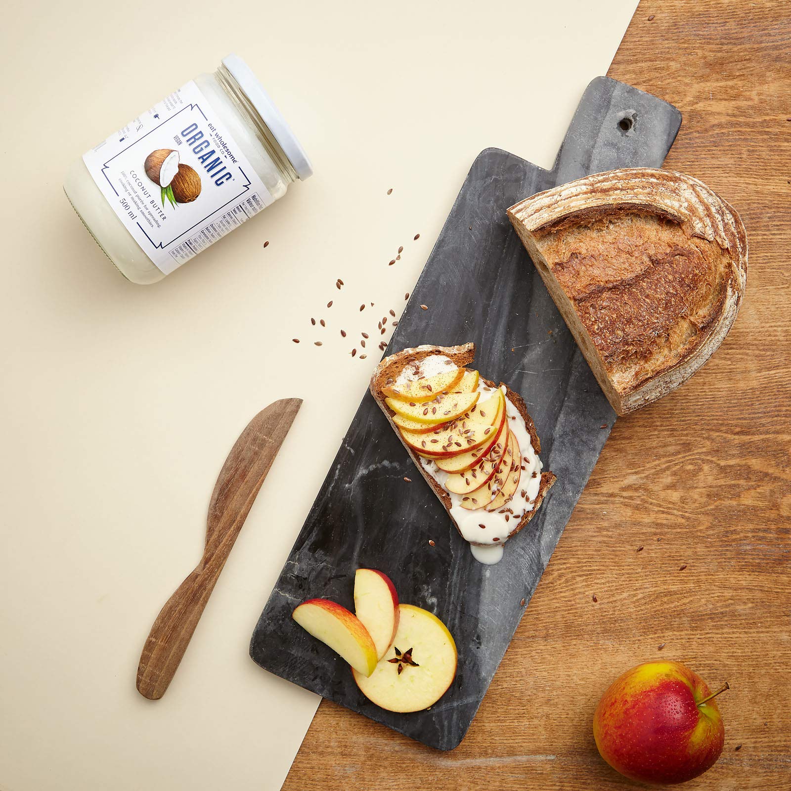 Eat Wholesome Bio-Kokosbuttercreme, 500 g – 100 % natürliches Kokospüree im Glas 5