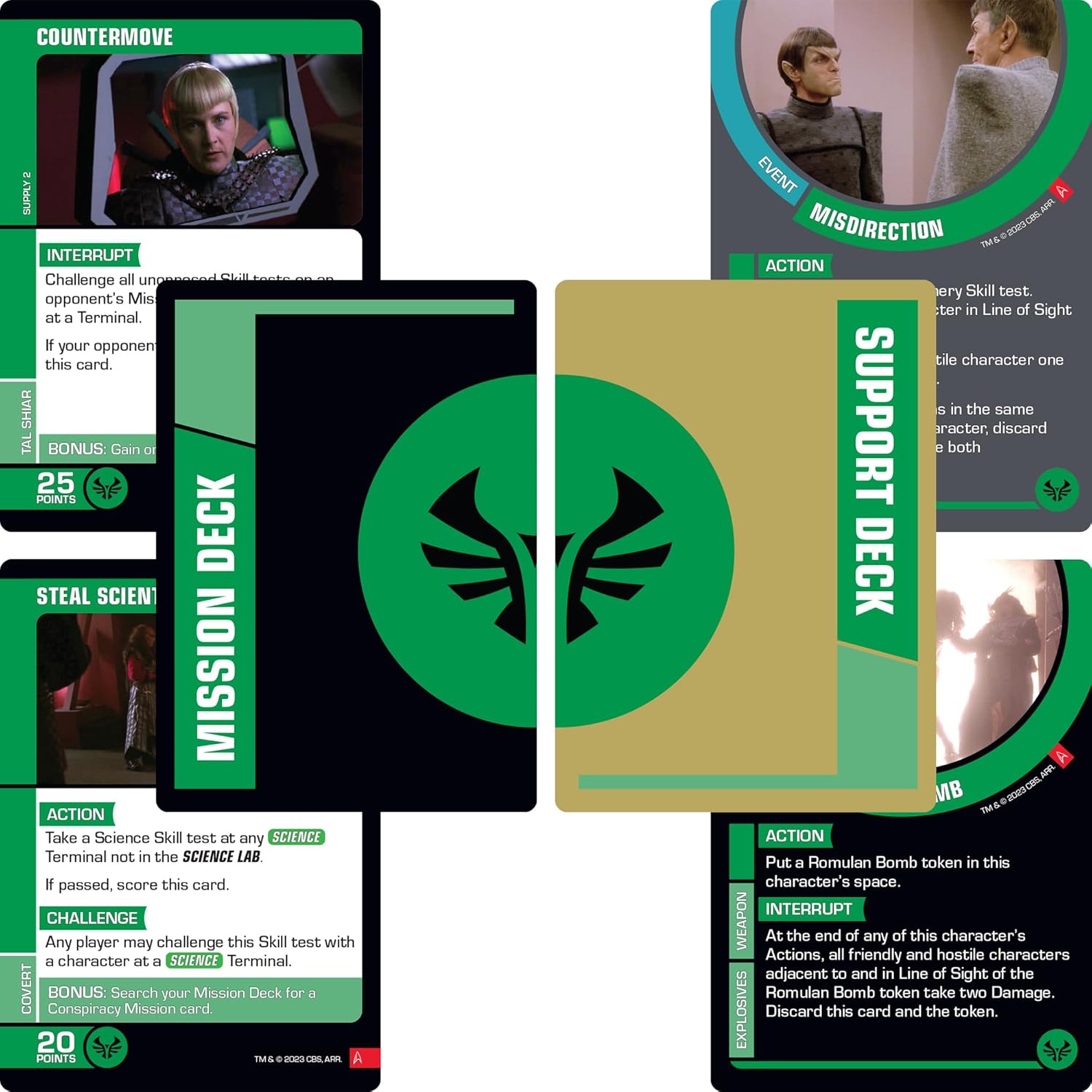 Gale Force Nine Star Trek Away Missions: Romulan Away Team Commander Sela Expansion 5