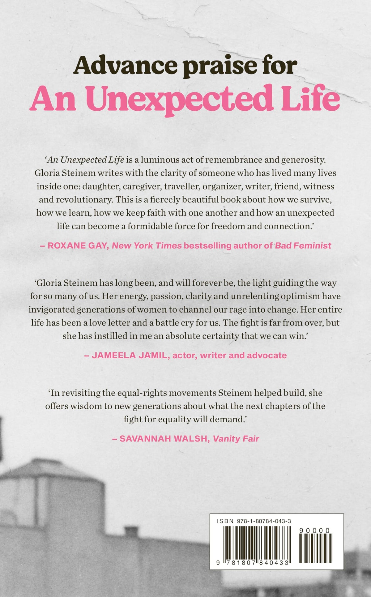 Gloria Steinem - An Unexpected Life: A Memoir | Hardcover | 256 Pages