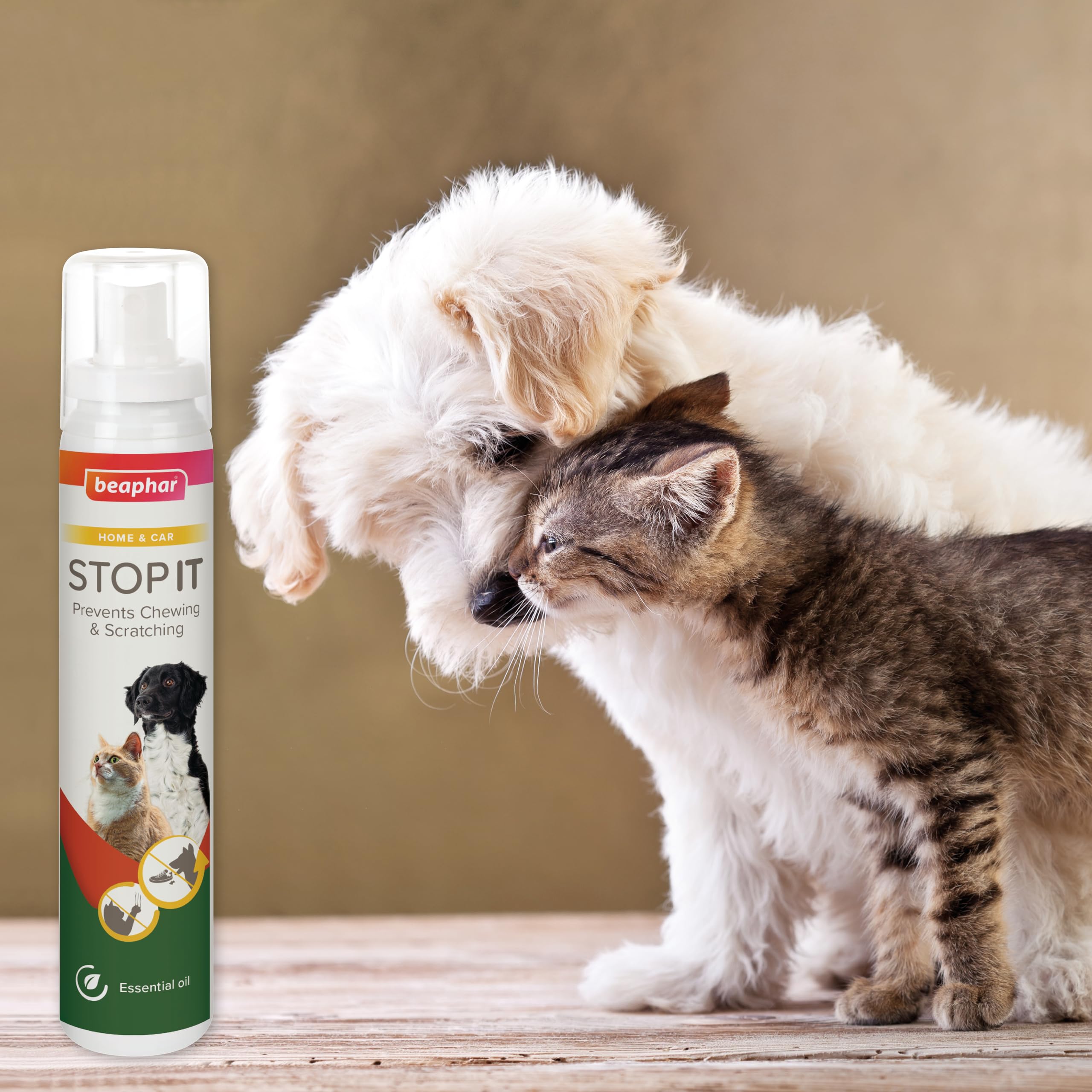 Beaphar STOP IT Spray - Deterrent for Cat & Dog Chewing/Scratching | 125ml 7