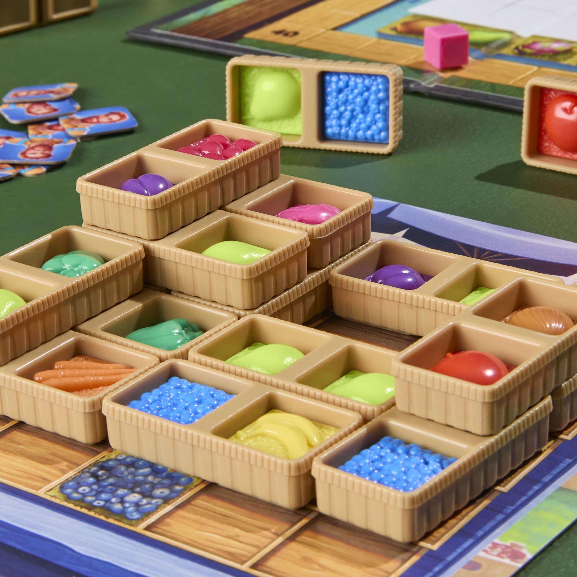 Avalon Hill Market Fresh Board Game - Tile Placement Strategy | 1-4 Players | Ages 8+ 9