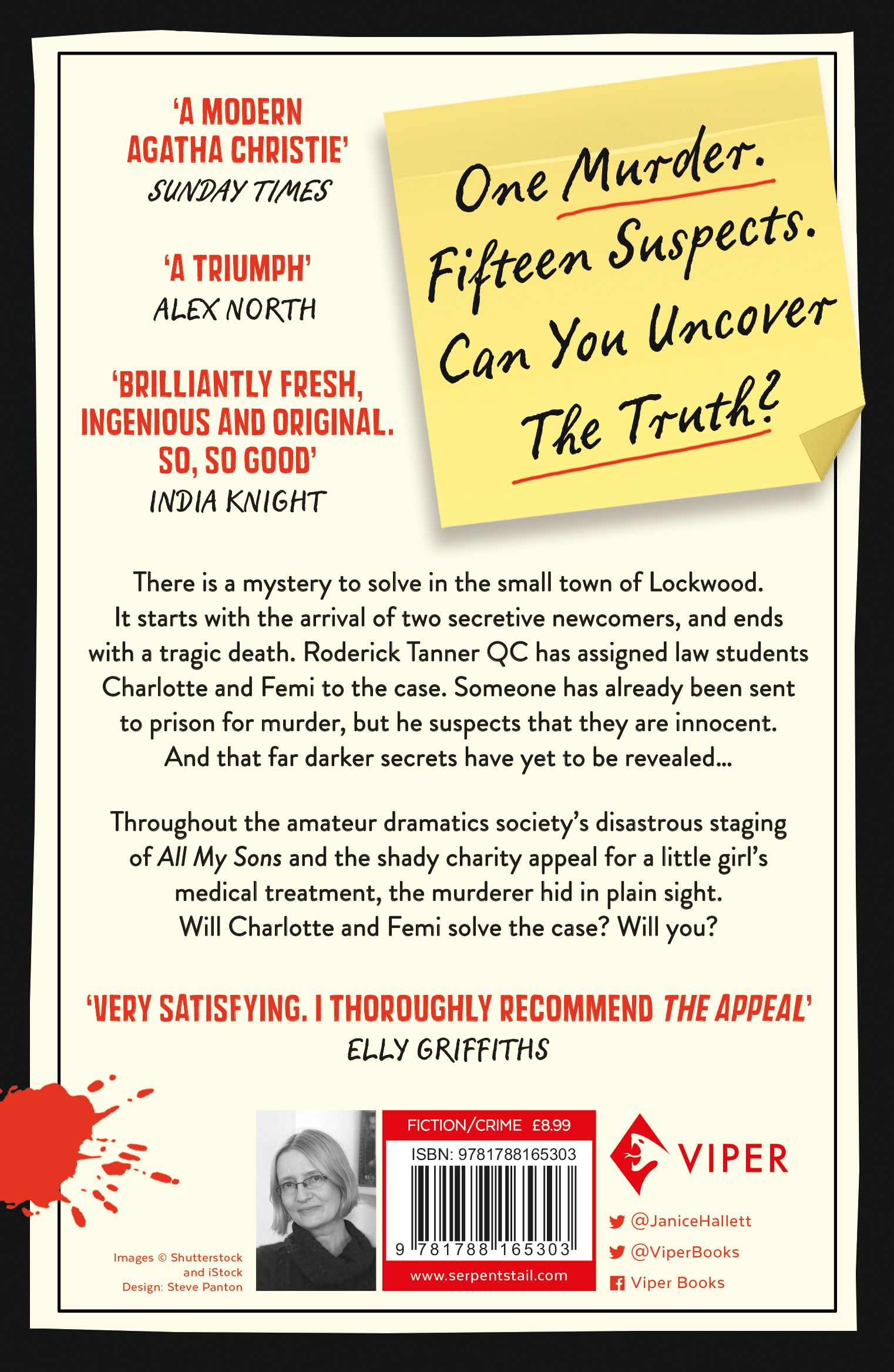 The Appeal by Janice Hallett - Sunday Times Bestseller | Mystery Novel | Paperback