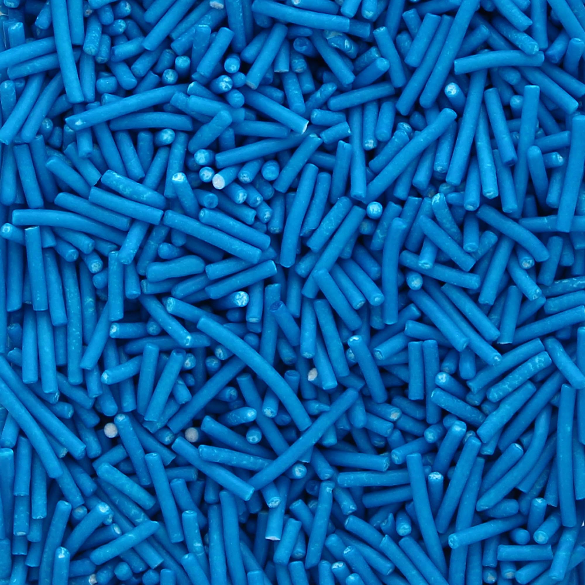 Culpitt Select Blue Sugar Strands Sprinkles - 500g Resealable Pouch | Edible Cake Decoration