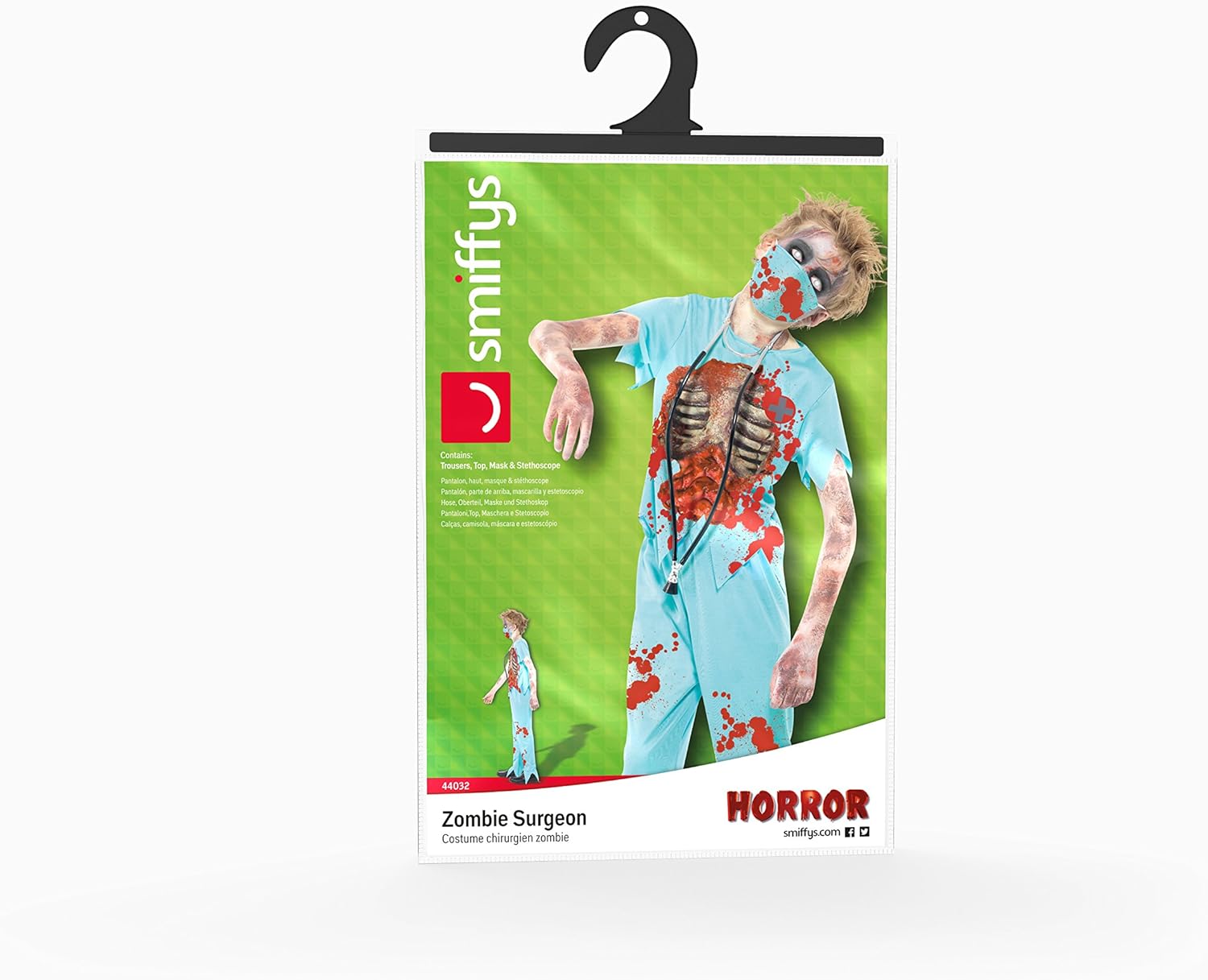 Smiffys Zombie Surgeon Costume - Size L (Ages 10-12) 7