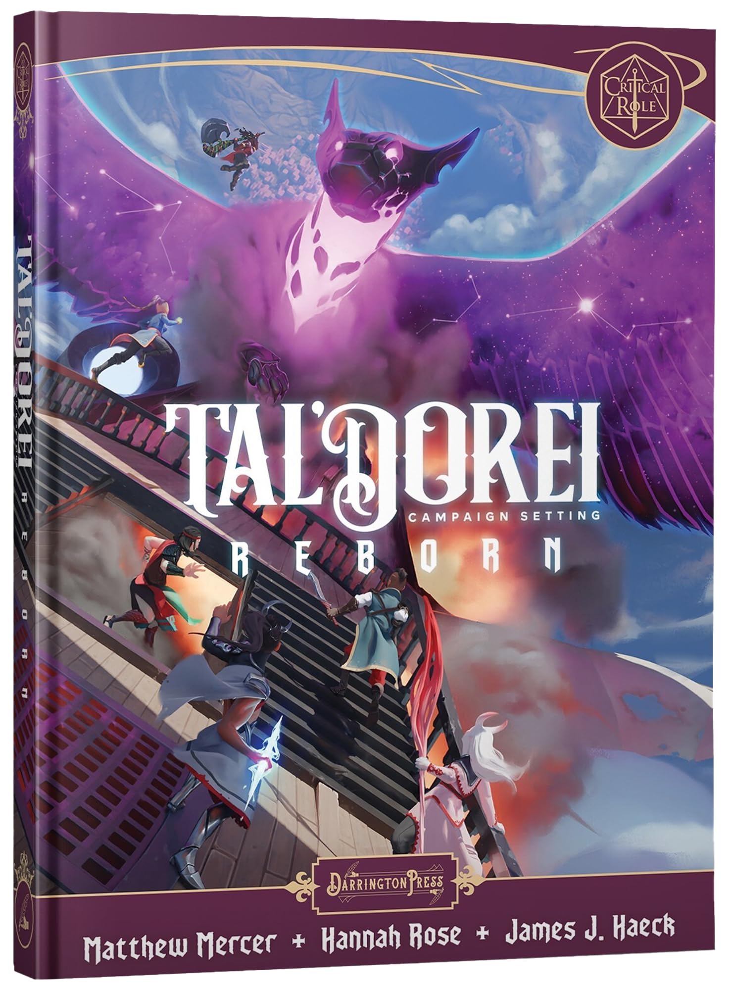 Darrington Press TALDOREI 5E CAMPAIGN SETTING REBORN HC | Hardcover Sourcebook | English
