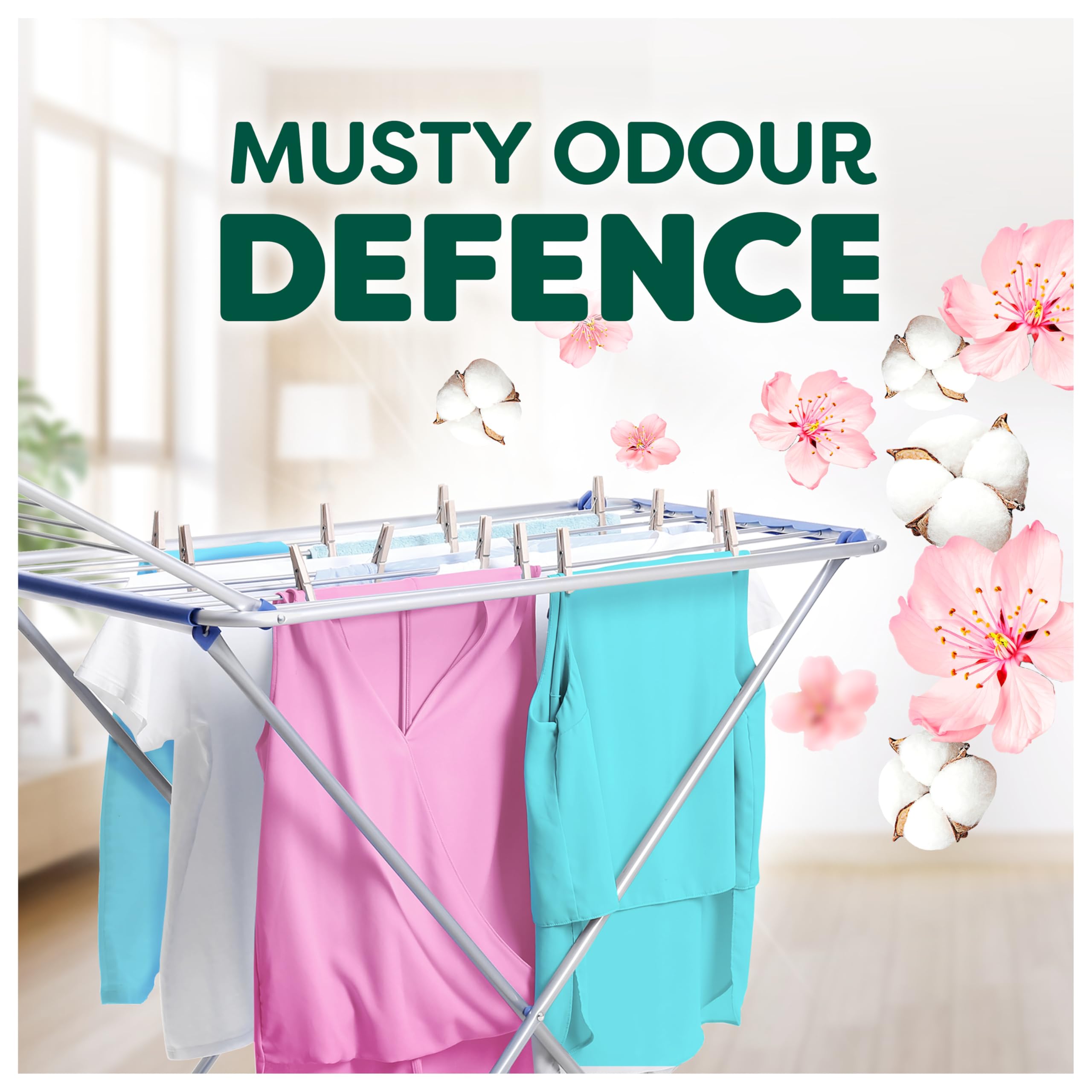 Fairy Outdoorable Liquid Fabric Softener - Cherry Blossom & Nordic Cotton Scent | 1.2L 3