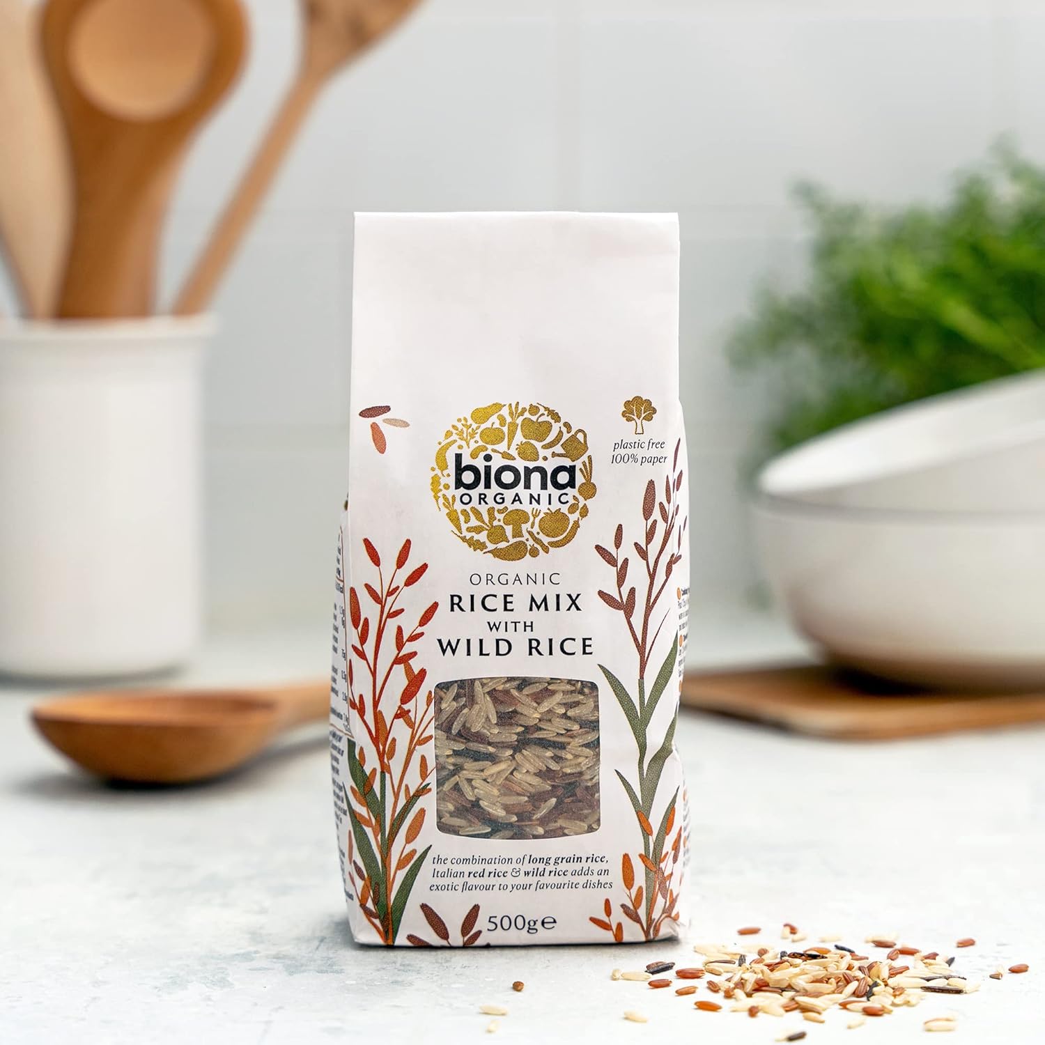 Biona Organic Wild Rice Mix - 500g 3