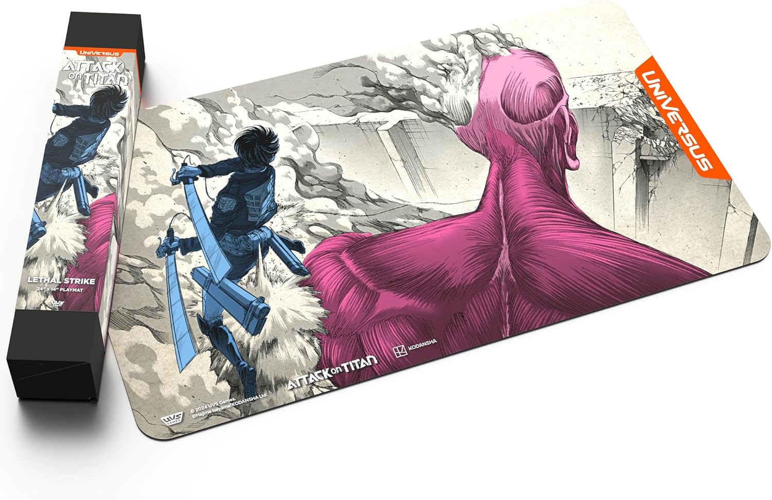 UniVersus Attack on Titan: Origins of Power Lethal Strike Playmat 24 x 14
