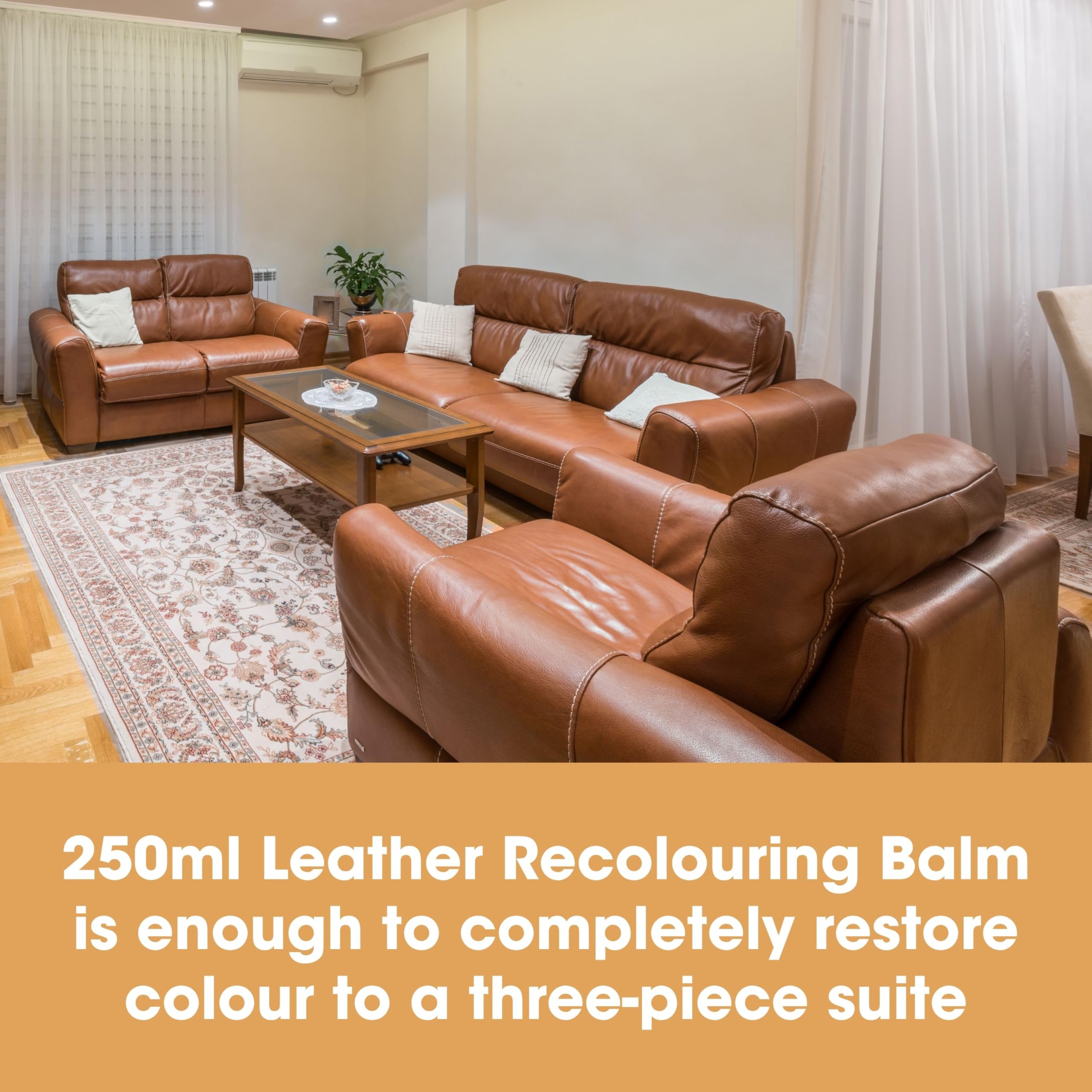 Furniture Clinic Leather Recolouring Balm - Ivory Shade for Faded & Scratched Sofas, Car Seats, Shoes, and Clothing 13