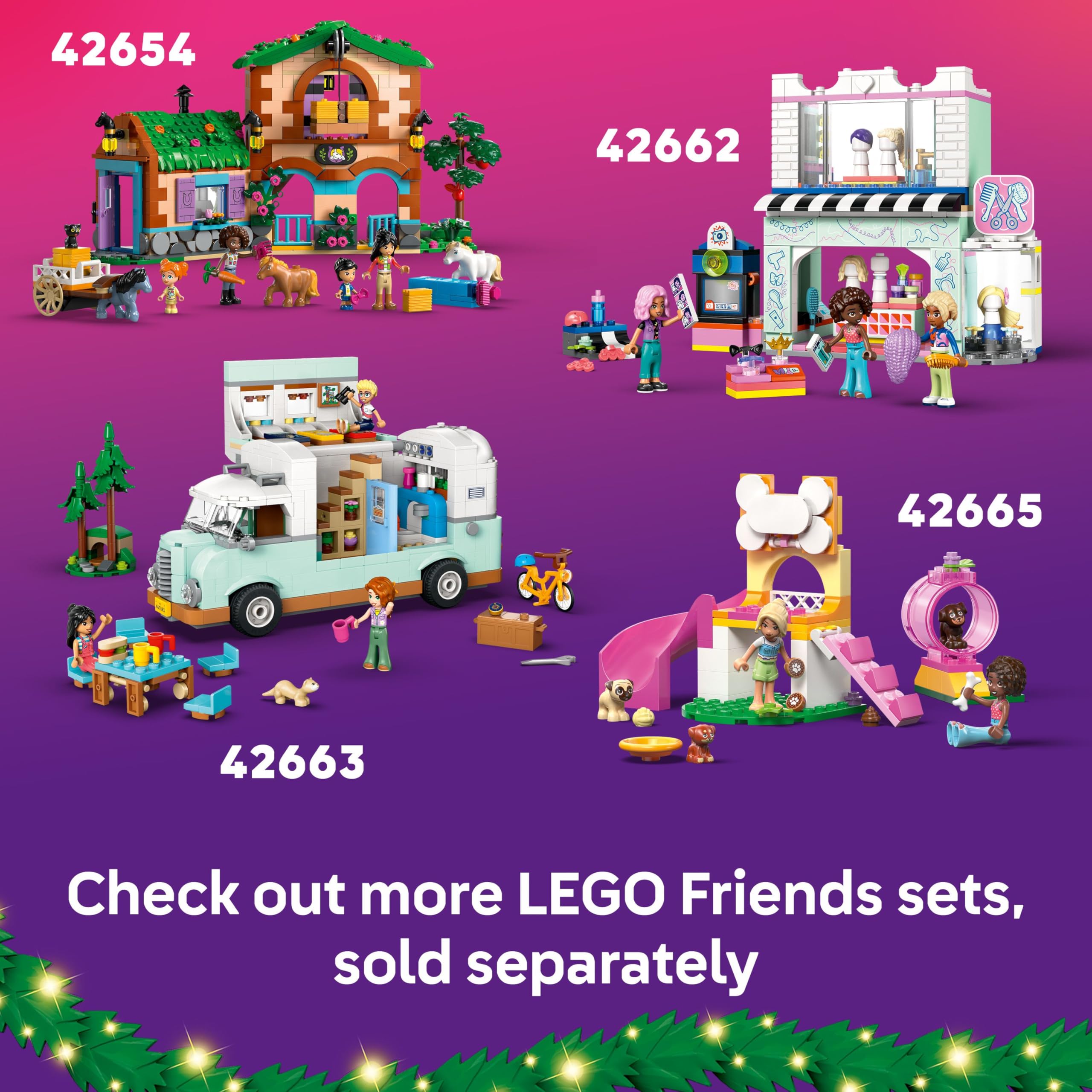 LEGO Friends Advent Calendar 2025 - 24 Days of Festive Building Fun for Kids 6+