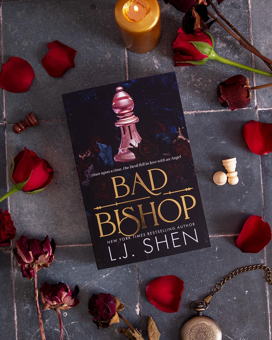 Bad Bishop: Society of Villains Book 1 by L.J. Shen | Dark Mafia Romance Paperback 6