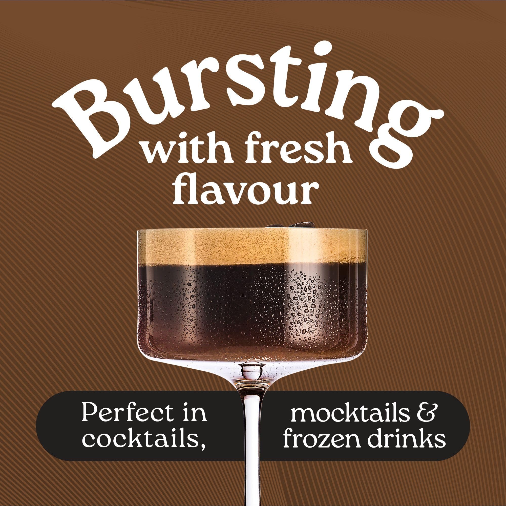 Finest Call Espresso Martini Premium Pre-Made Cocktail Mix | 1 Litre | Bar Essential