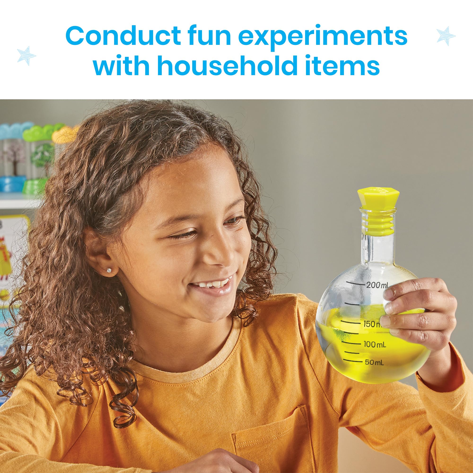 Learning Resources Starter Science Measuring Flask Set - Educational Science Play for Ages 3+ 8