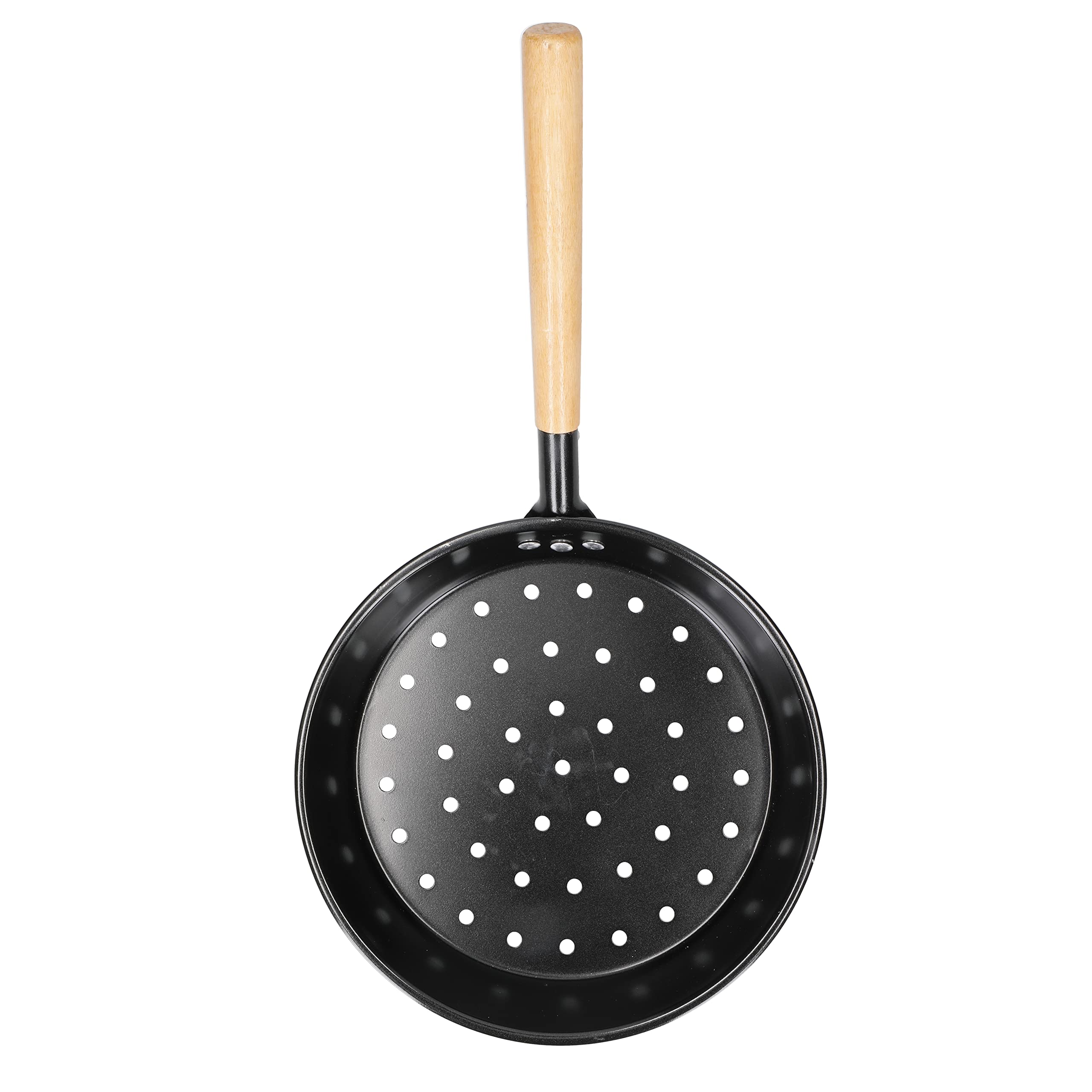 KitchenCraft - Carbon Steel Chestnut Roasting Pan 27 cm 6