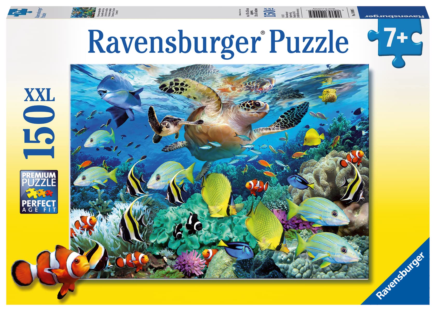 Ravensburger Underwater Paradise Jigsaw Puzzle - 150 Pieces for Kids Age 7+ | 49 x 36 cm
