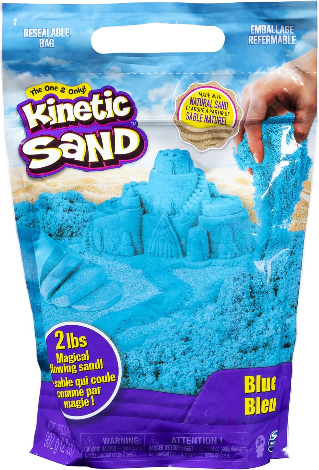Kinetic Sand 0.9 kg Colour Pack - Mix, Mould & Create Sensory Play for Kids 3+