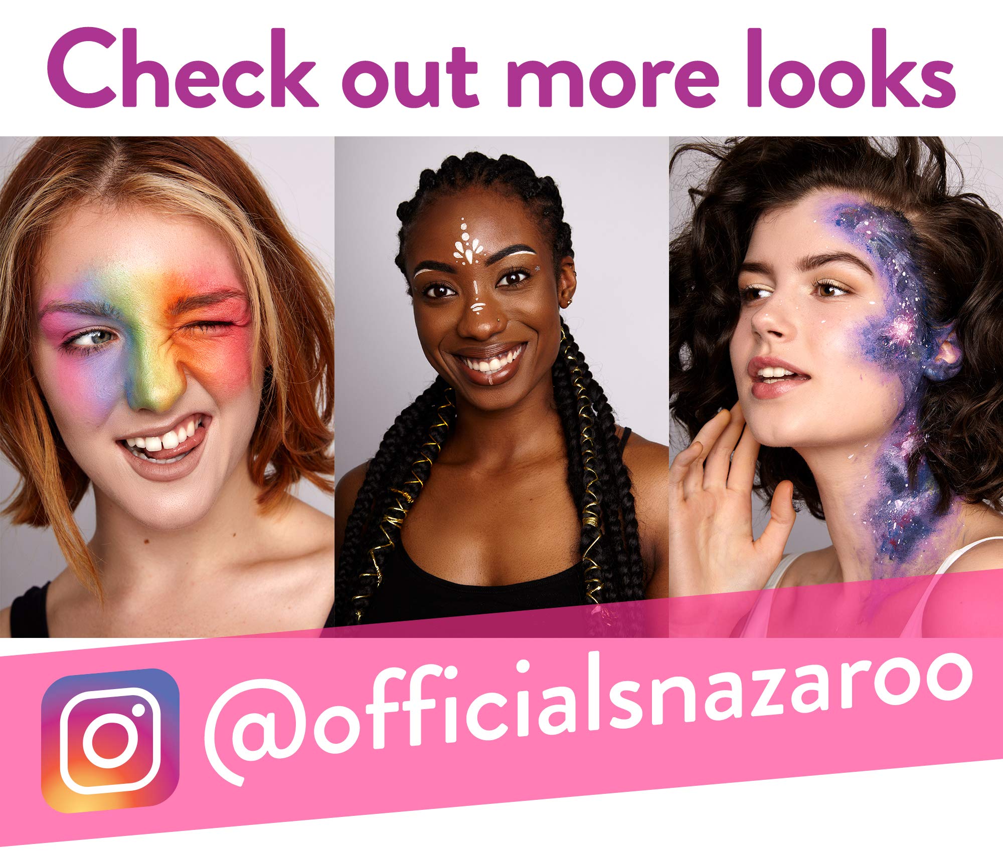 Snazaroo Classic Water Based Face and Body Paint - Pale Blue | Highly Pigmented | Fragrance Free 6