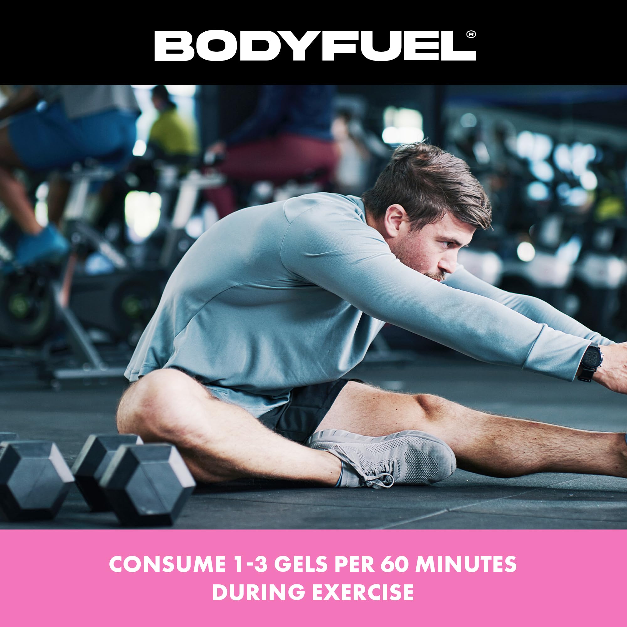 Applied Nutrition BodyFuel Energy Gel - 23g Fast Carbs | Zero Sugar | Vitamin C & B Complex | 20 Servings 4