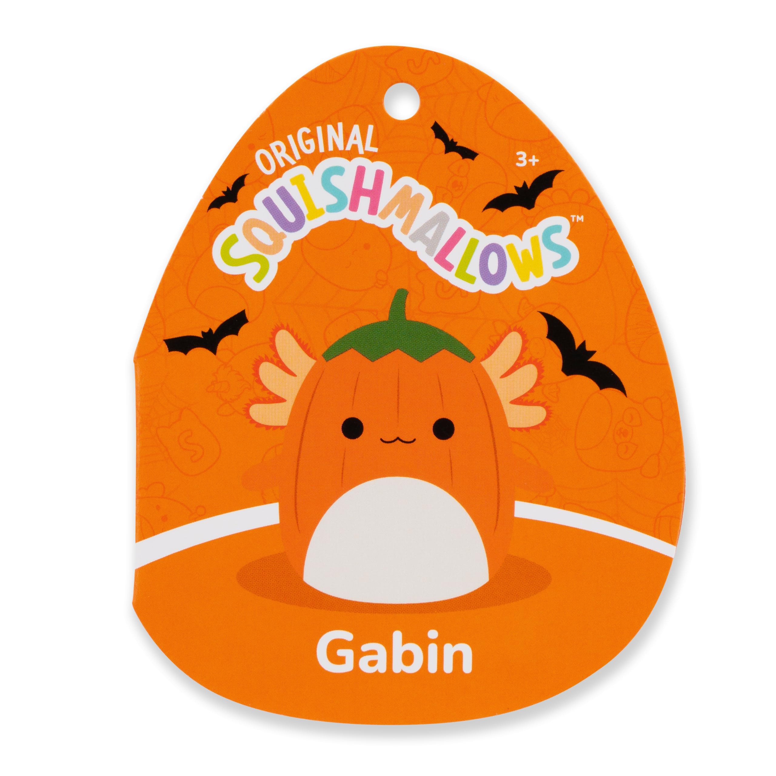 Squishmallows Halloween 4-Pack Plush – Gabin, Fitzy, Malcolm, Ms. K – 5-Inch Stuffed Animals by Jazwares 5