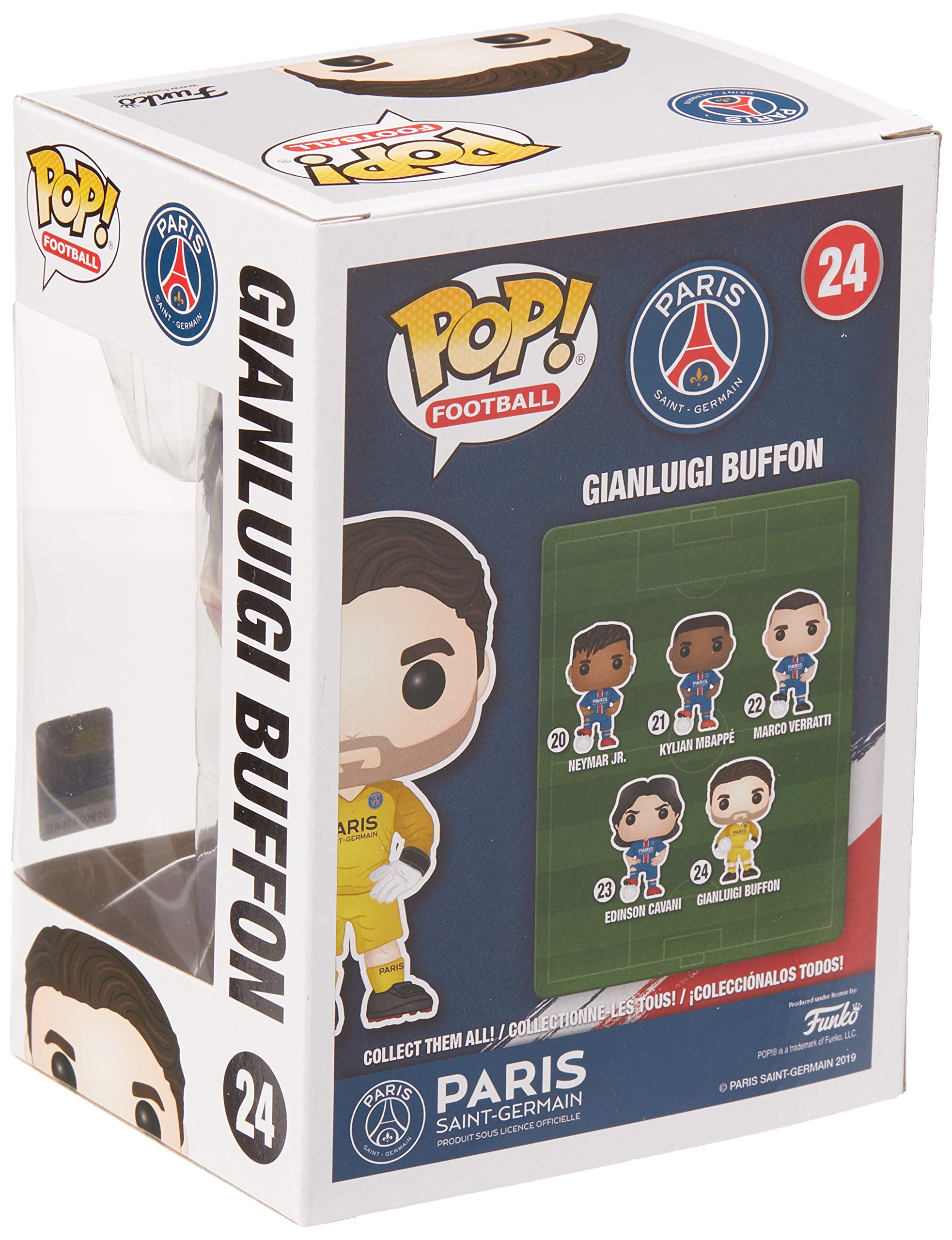 Funko Pop! Football - Gianluigi Buffon (PSG) Vinyl Figure #39909 3