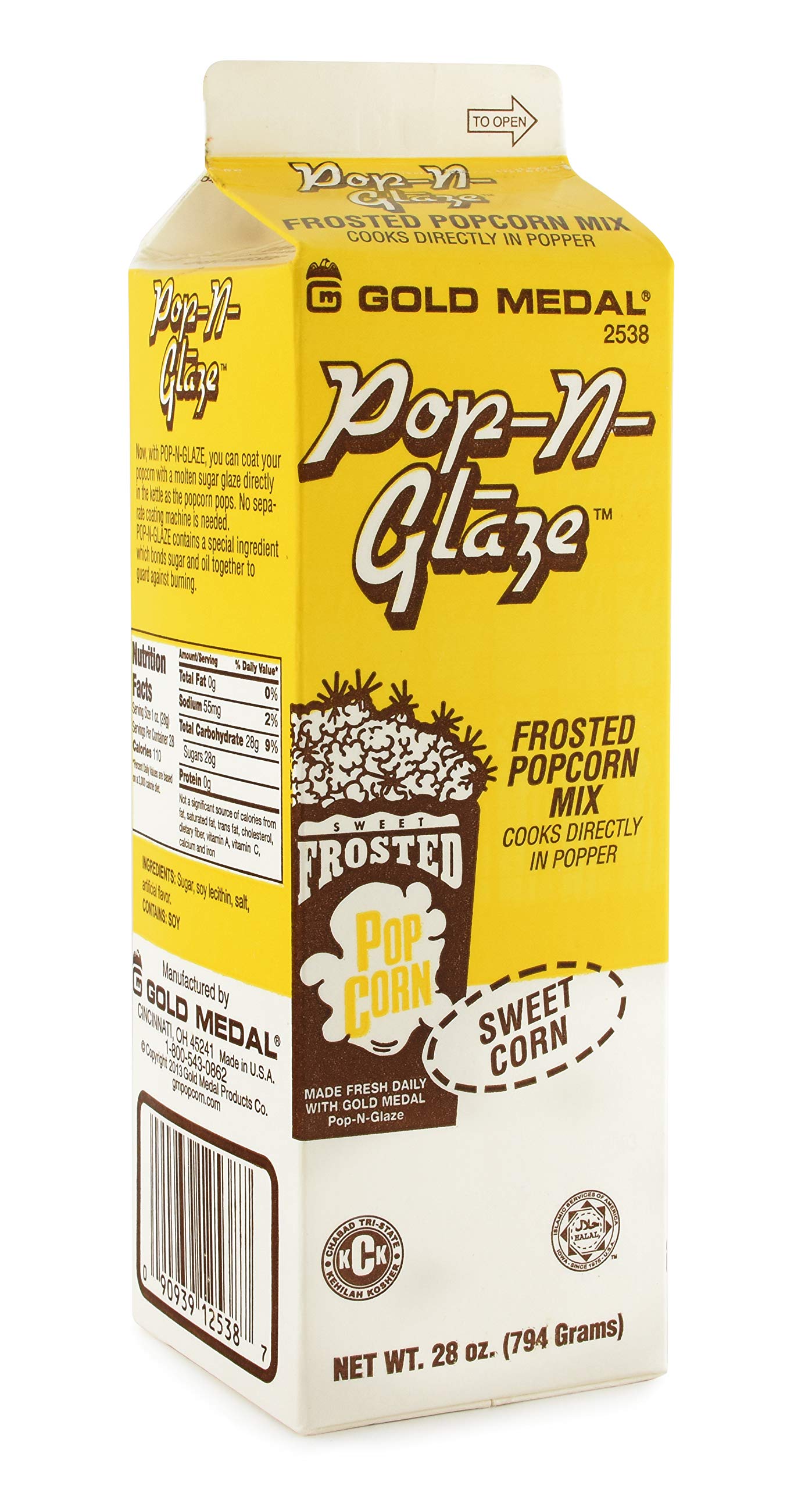 Gold Medal Pop n Glaze Sweet Corn Popcorn Seasoning 5
