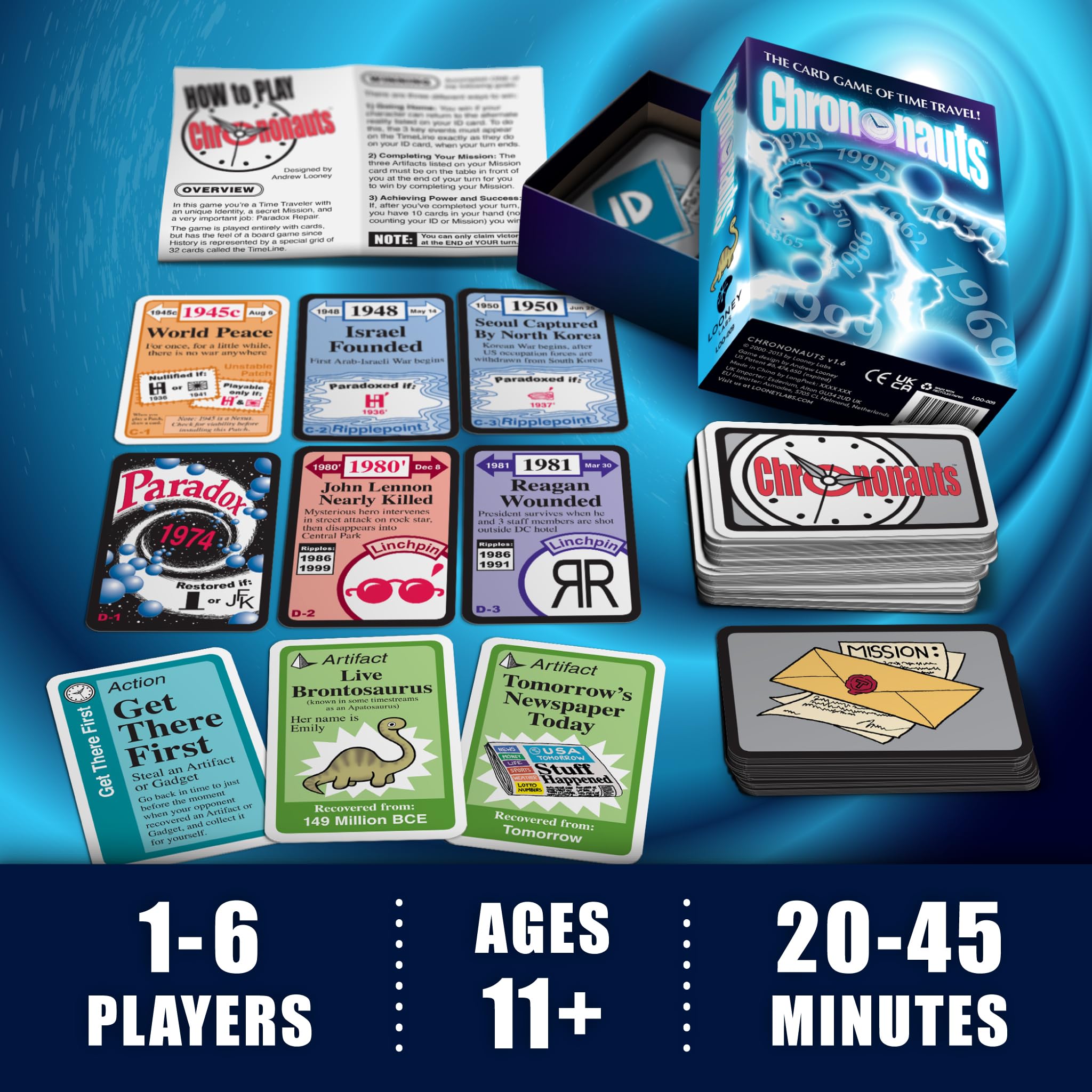Looney Labs Chrononauts-Kartenspiel 6
