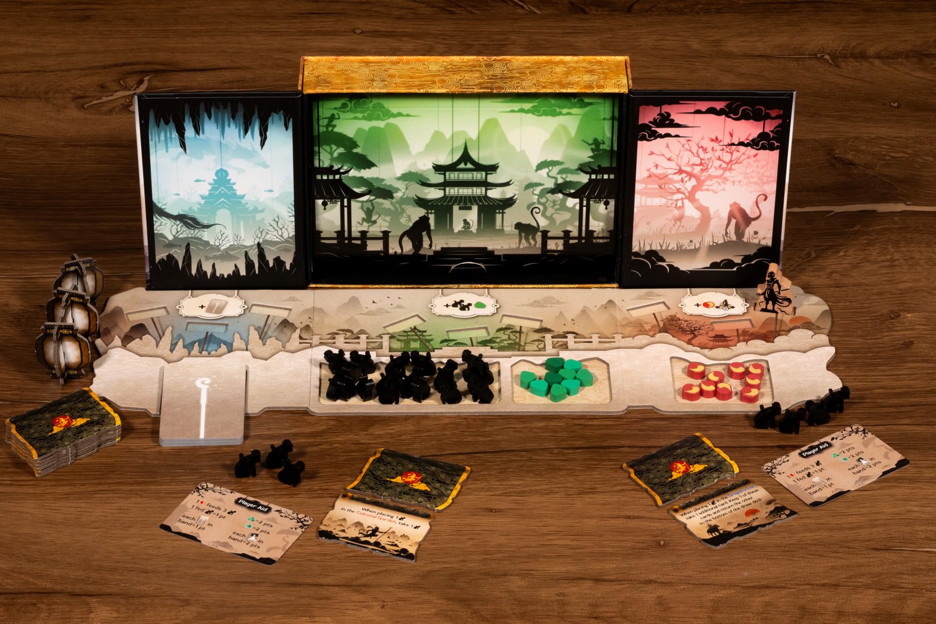 SPACE Cowboys The Shadow Theater: The Legend of The Monkey King Board Game | 2 Players | 30 Min | Age 12+ 5