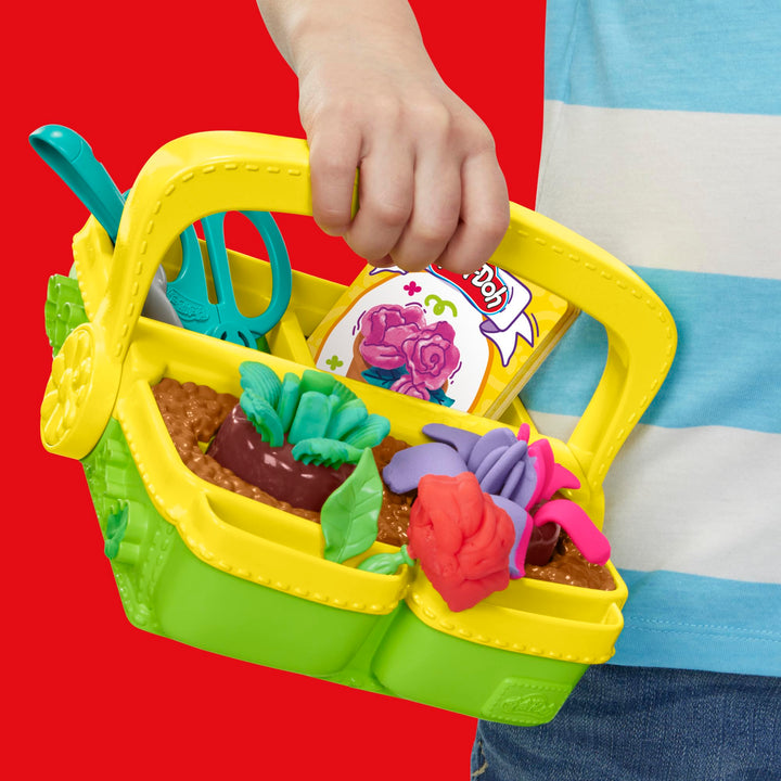 Play-Doh Blooming Flowers Playset - Creative Arts & Crafts for Toddlers 3+