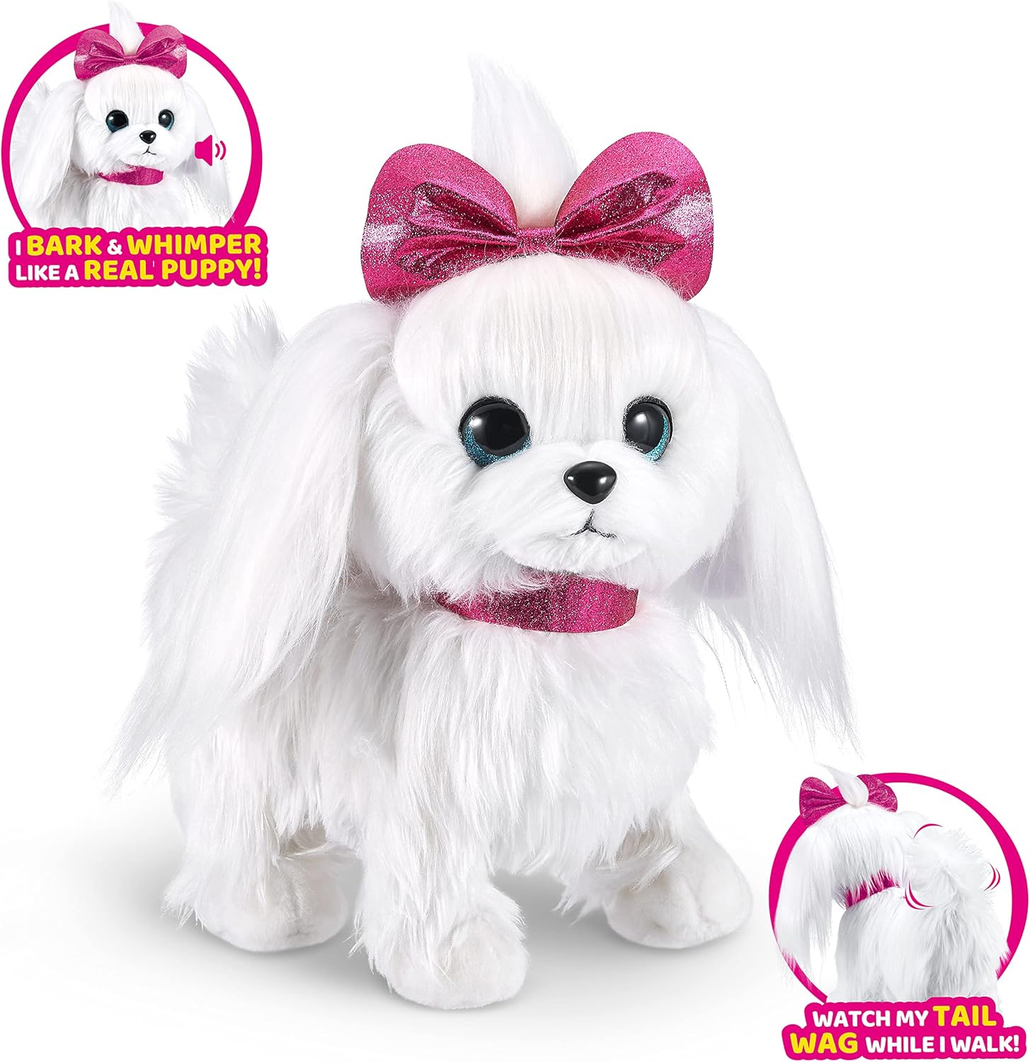 Lil" Paw Paw The Walking Puppy - Robotic Plush Toy with Realistic Movement & Leash Control 3