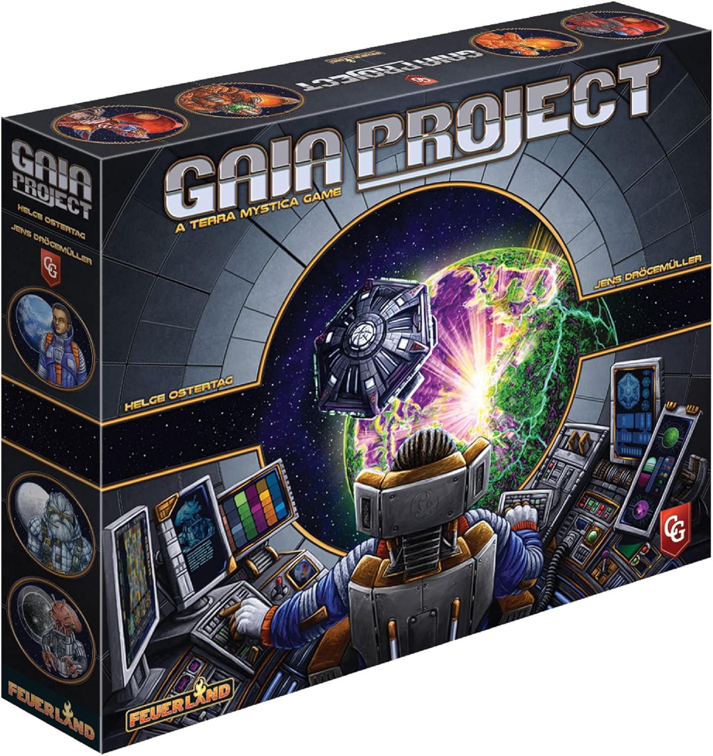 Capstone Games Gaia Project Board Game & Expansion, Multi-Colour