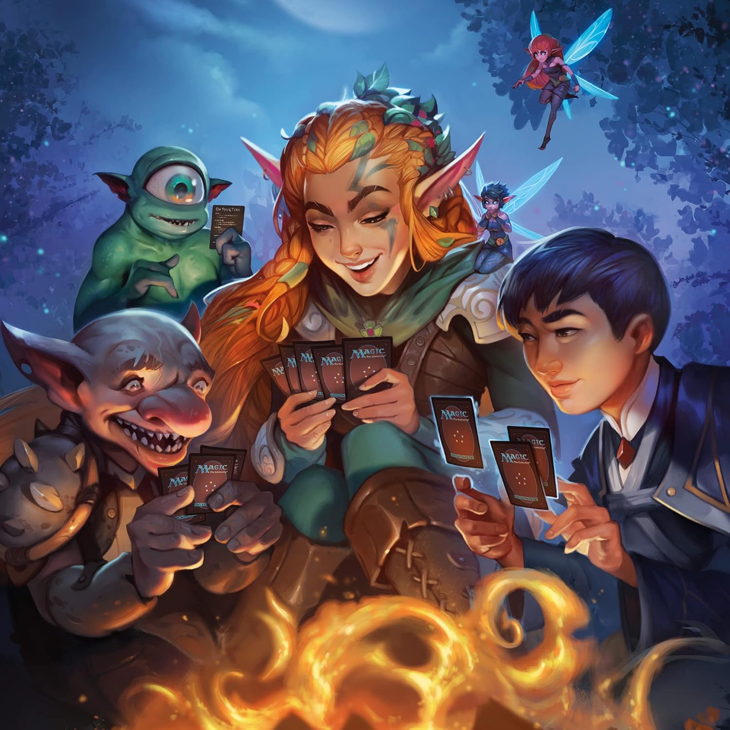Magic: The Gathering Game Night: Free-for-All 2022 Fantasy Card Game for 2–5 Players 7