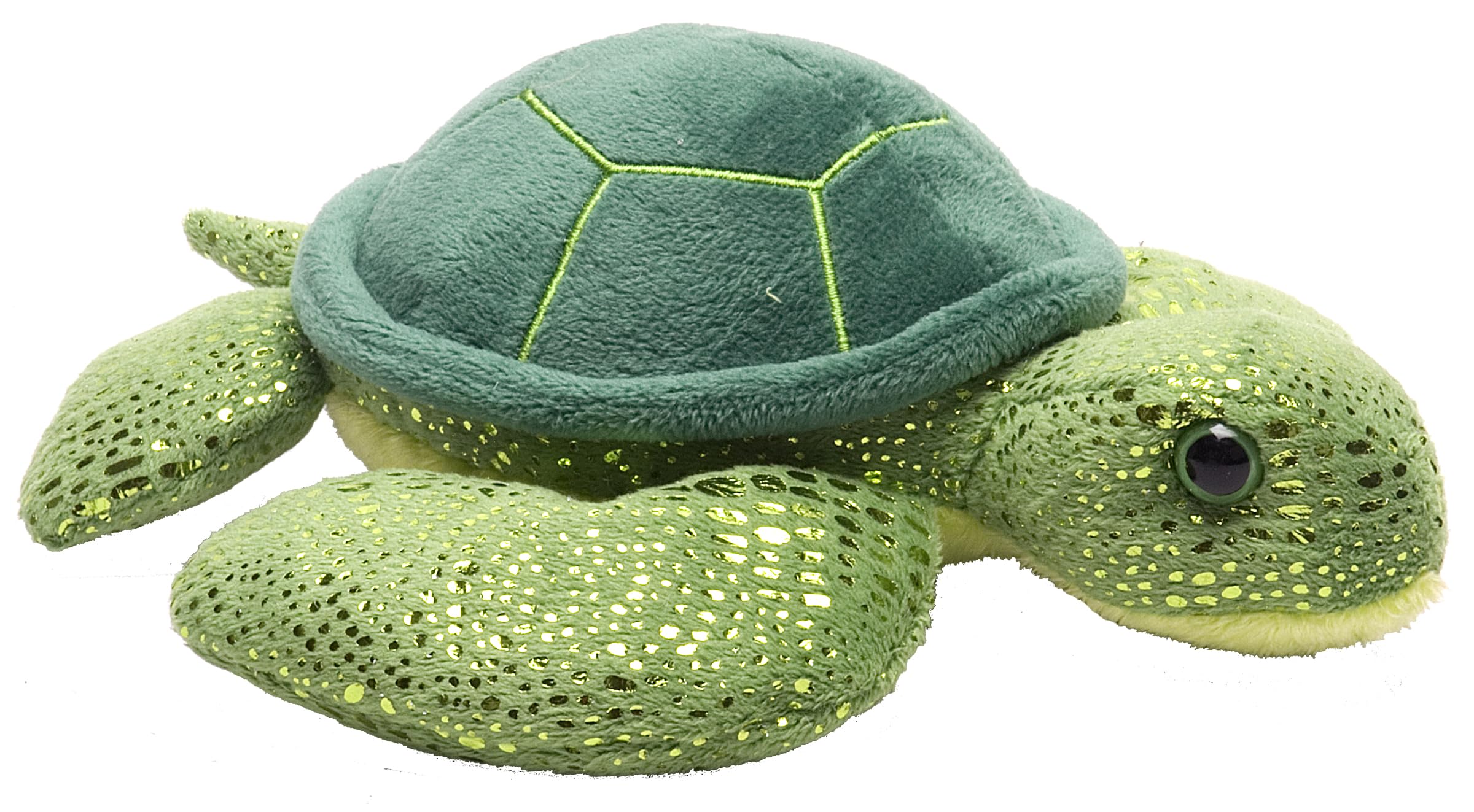 WILD REPUBLIC Hug'Ems Sea Turtle Plush Stuffed Animal | 18 cm | Green Sea Turtle