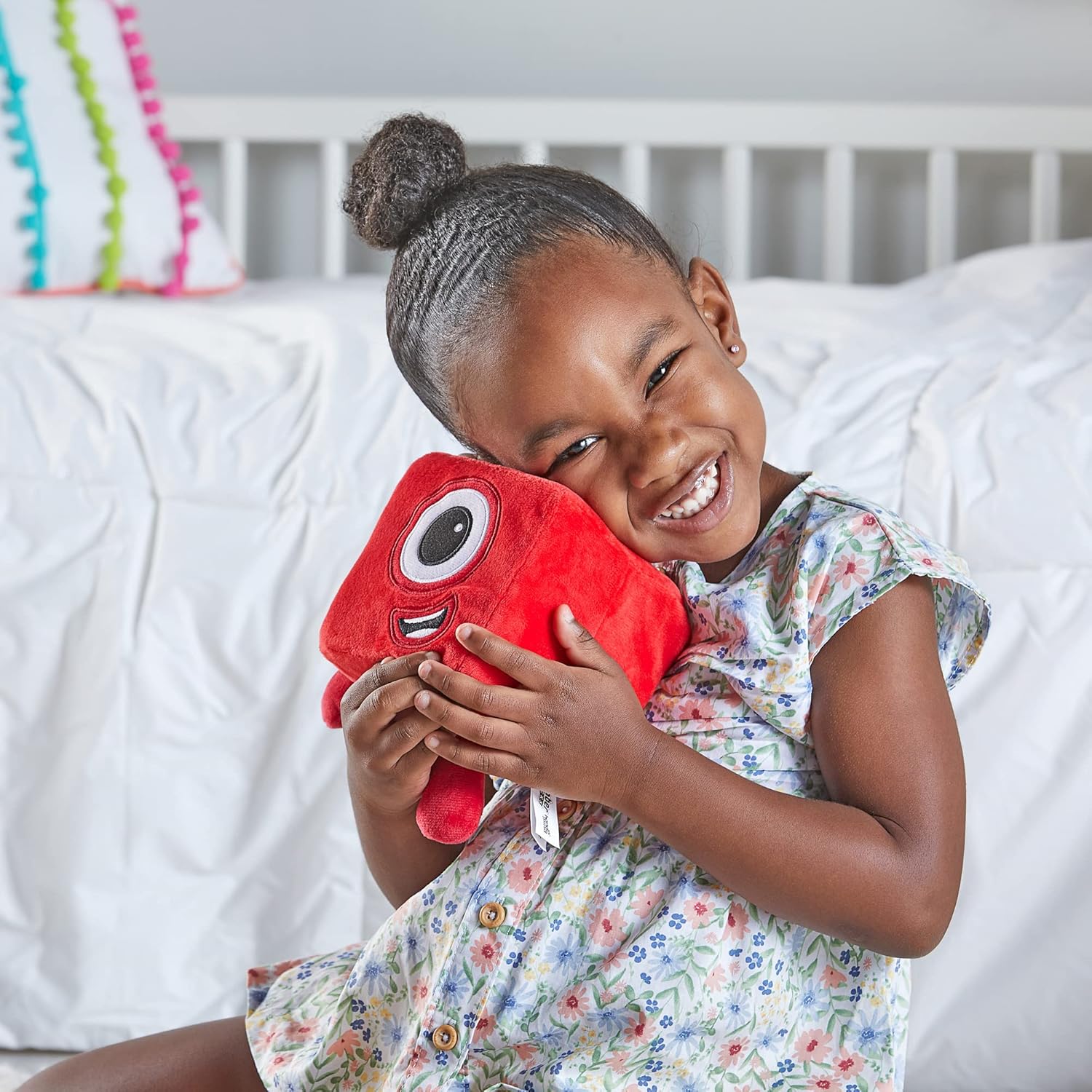 Numberblocks One Plush Toy - Soft Tactile Stuffed Animal for Toddlers 18 Months+ 6