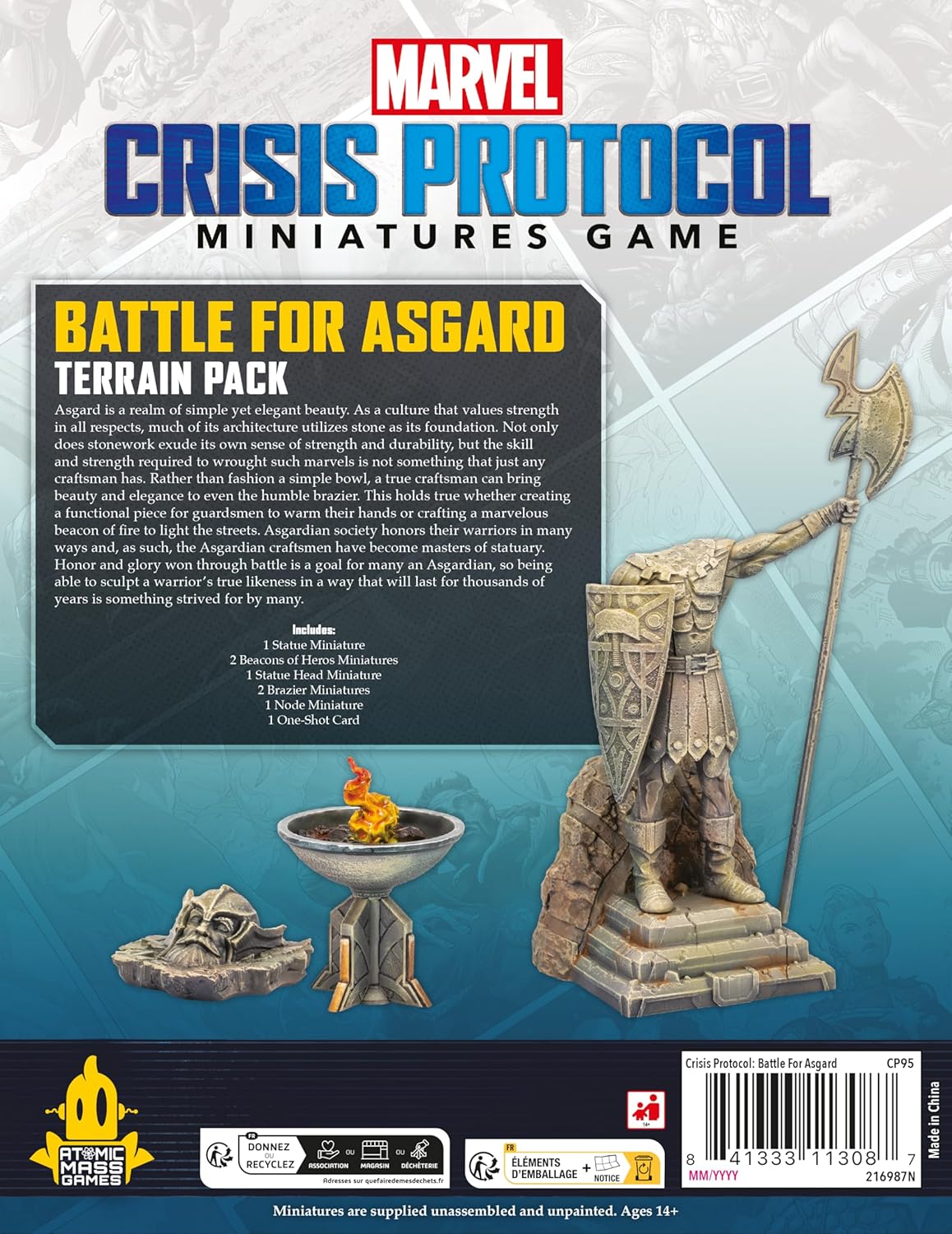 Atomic Mass Games Marvel: Crisis Protocol - Battle for Asgard Terrain Set Expansion (FFGCP95) 2