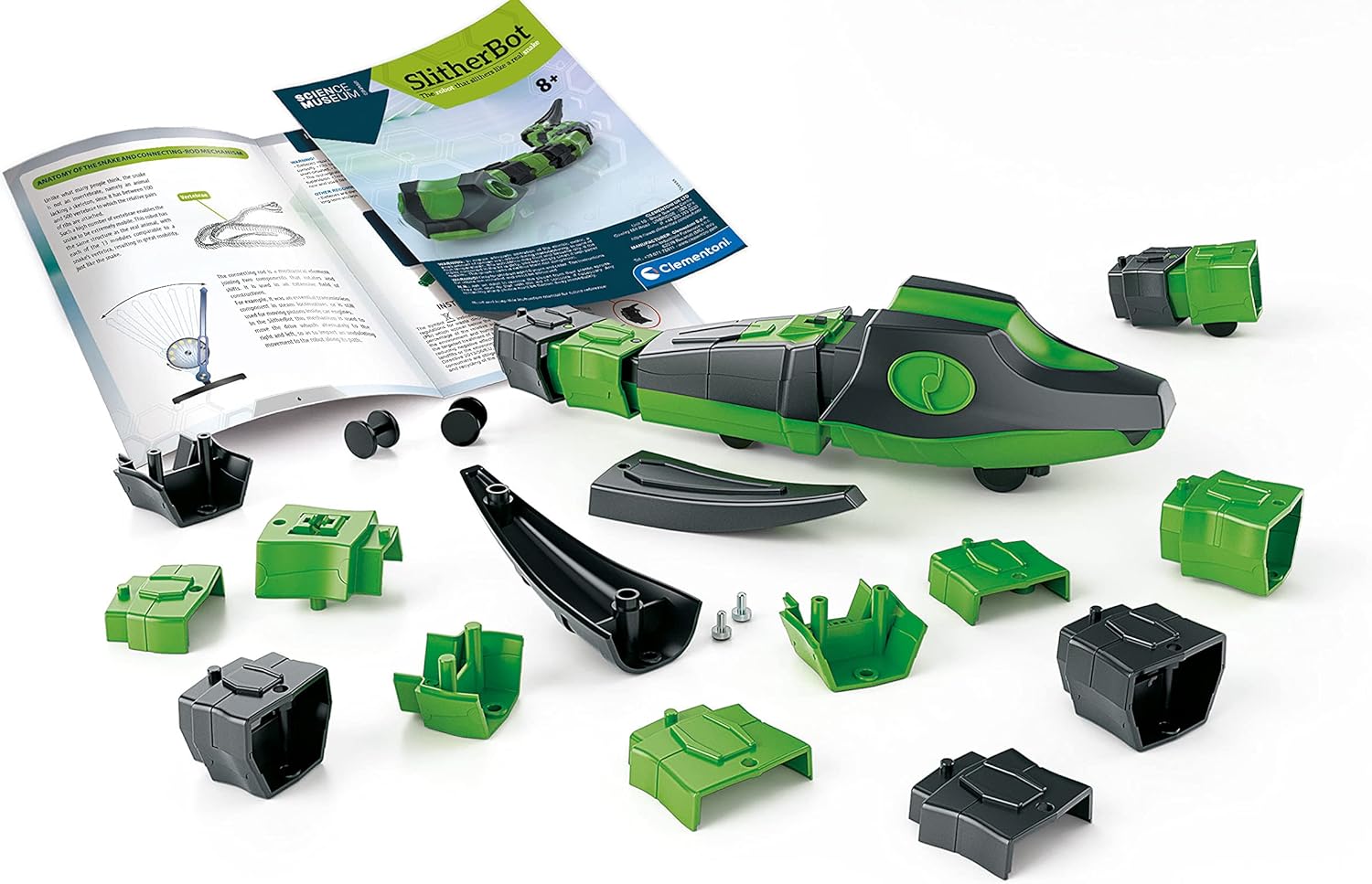 Clementoni Slither Bot - Build & Play Snake Robot for Kids 8+ 4